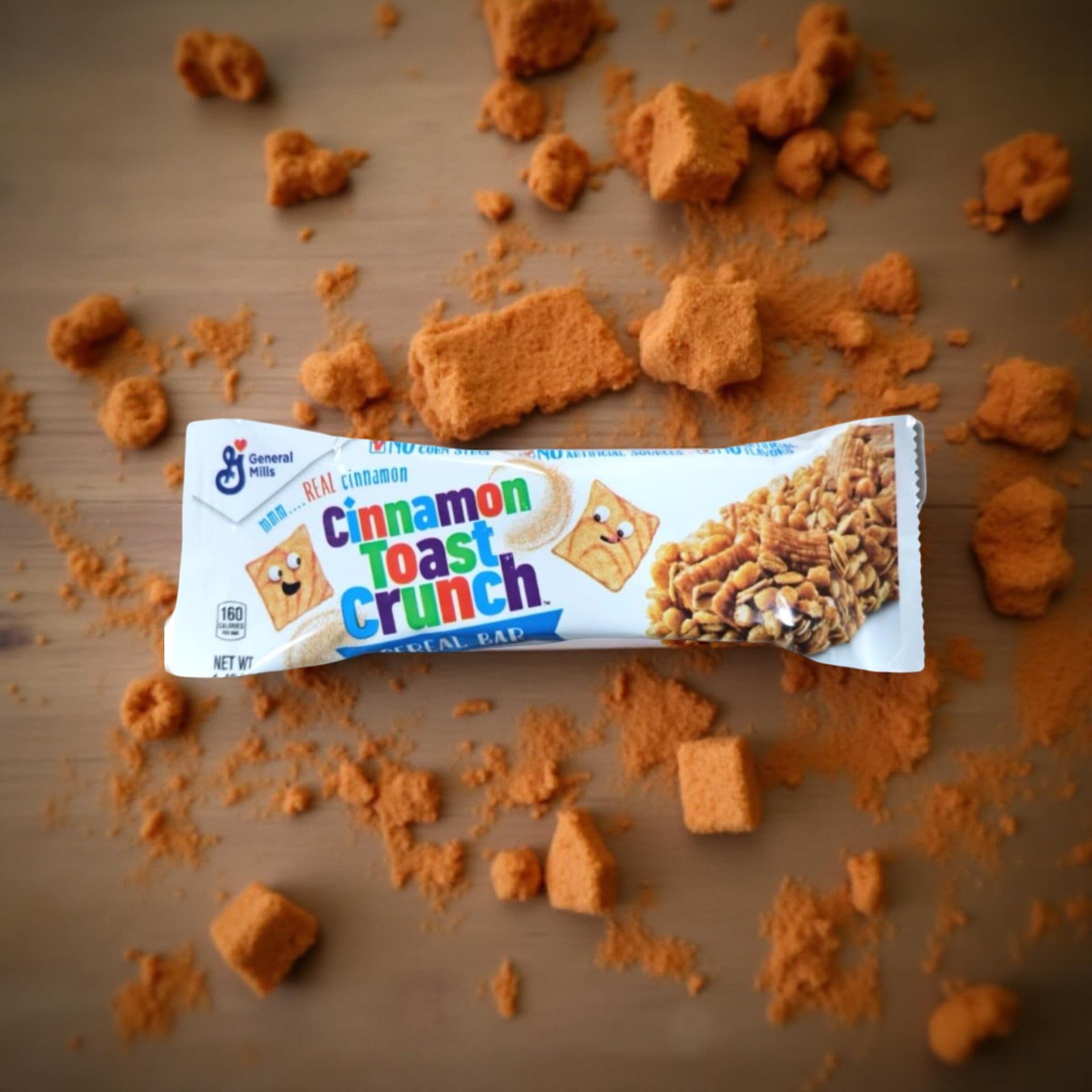 Cinnamon Toast Crunch Cereal Bar Value Pack   | 1.42 Oz | Pack of 12 2