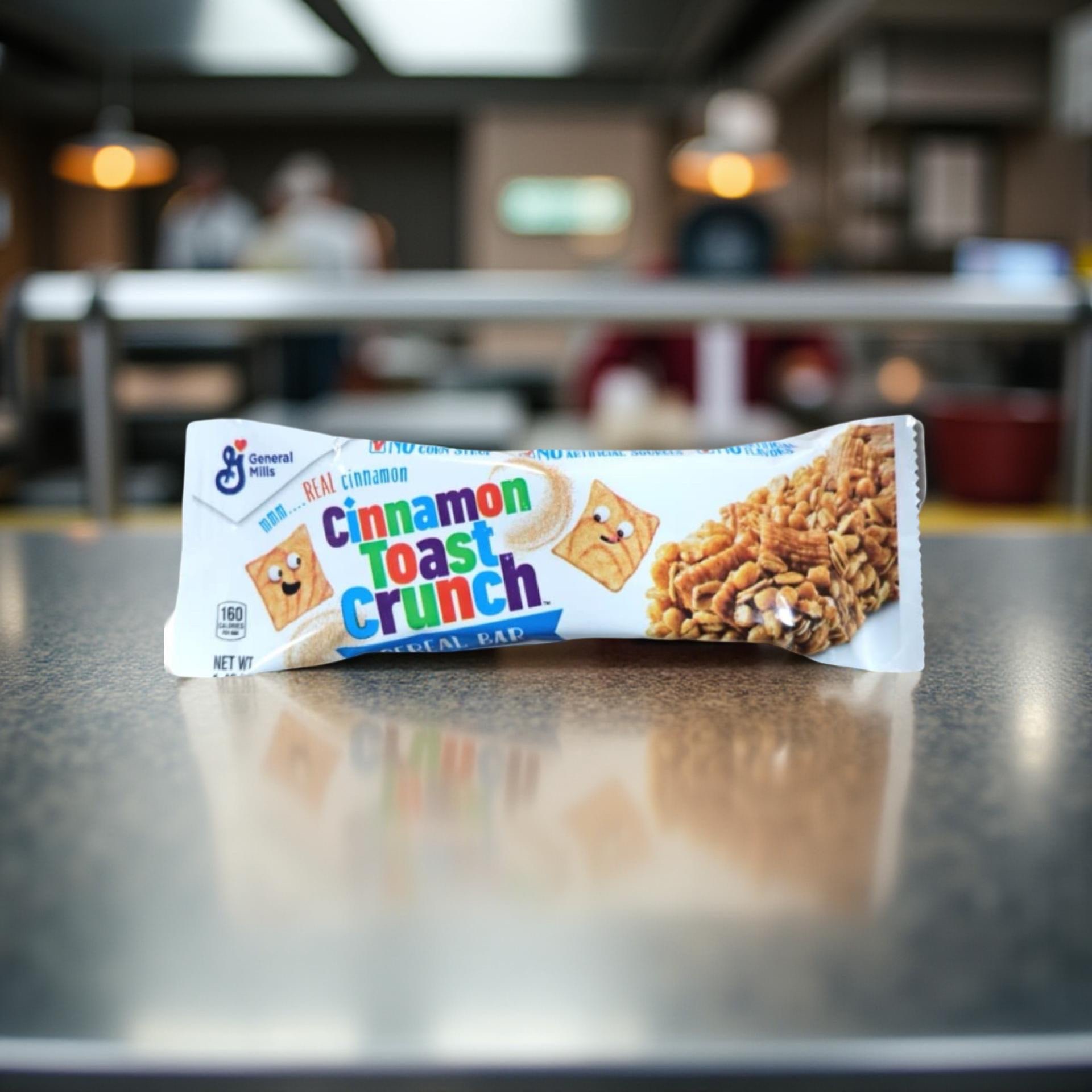 Cinnamon Toast Crunch Cereal Bar Value Pack   | 1.42 Oz | Pack of 12 5