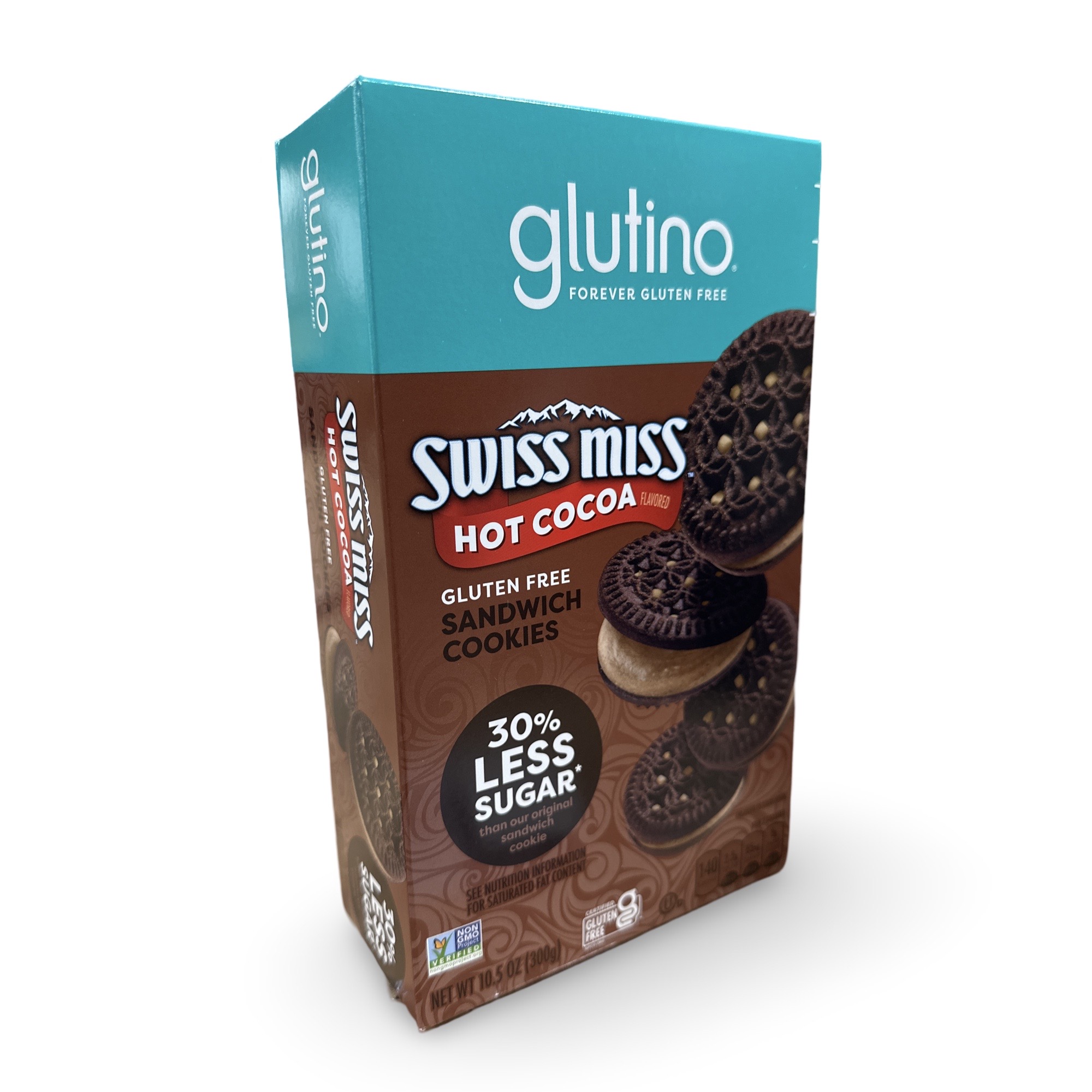 Glutino Swiss Miss Hot Cocoa Sandwich Cookies, Gluten Free, 2 Boxes 3