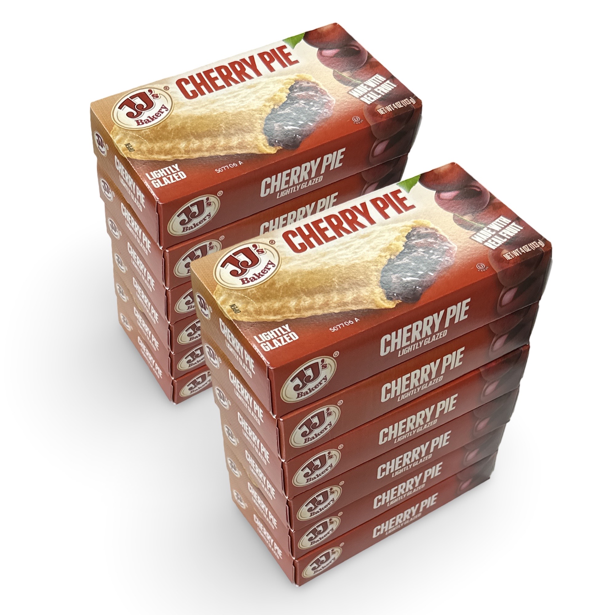 JJ's Bakery Cherry Pies, 4 Ounce -- 12 per case.