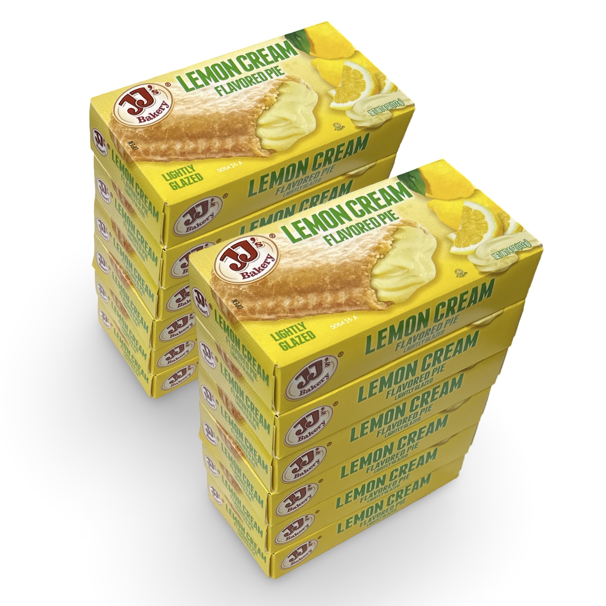 JJ's Bakery Snack Pie, Lemon Cream, Pack of 12