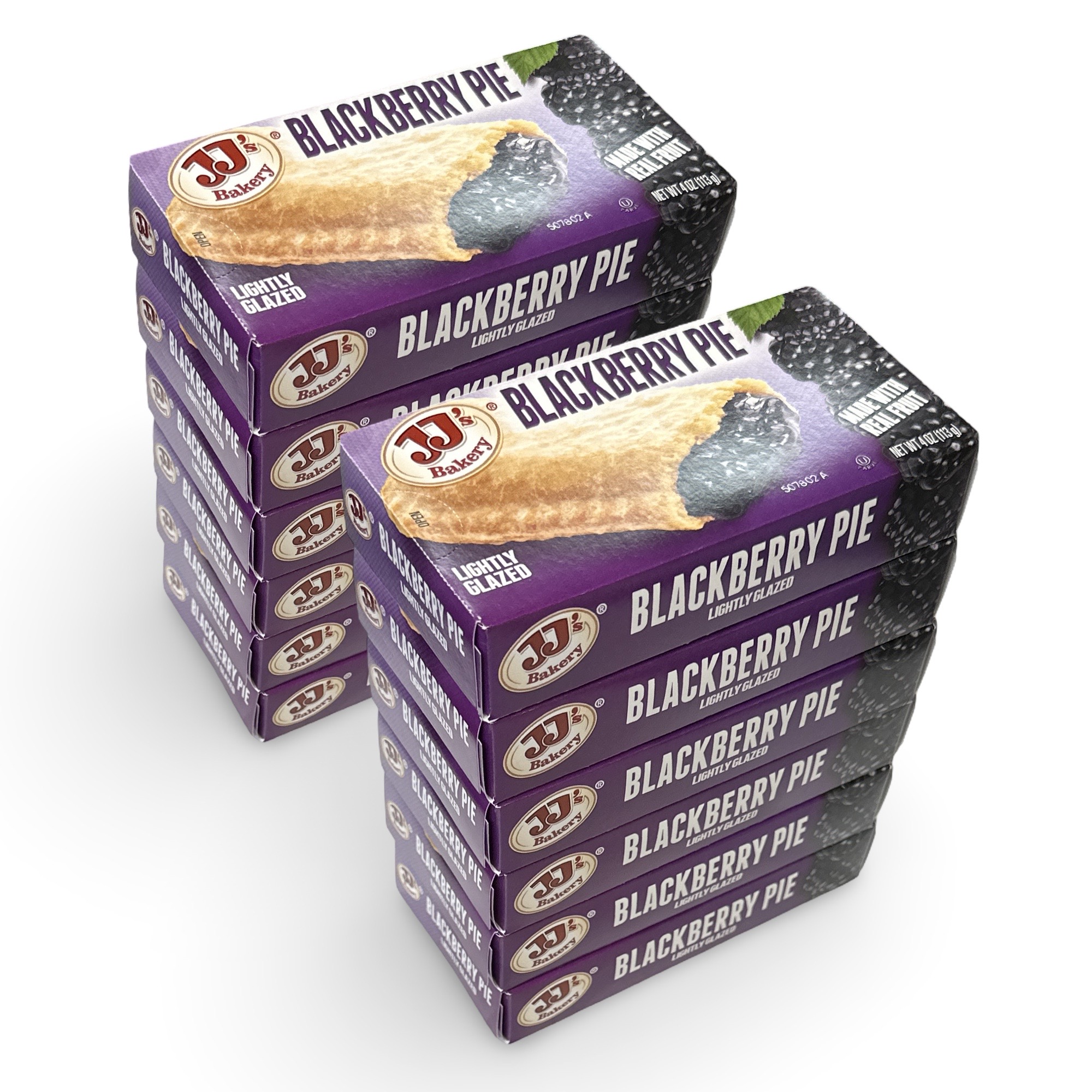 JJ's Bakery Blackberry Pie -- 12 per case.