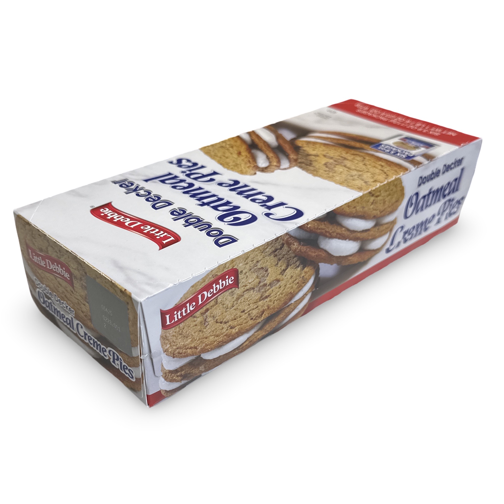 Little Debbie Oatmeal Double Decker Rounds, Indiv. Wrapped, 3.9 oz, 6 Pack 2