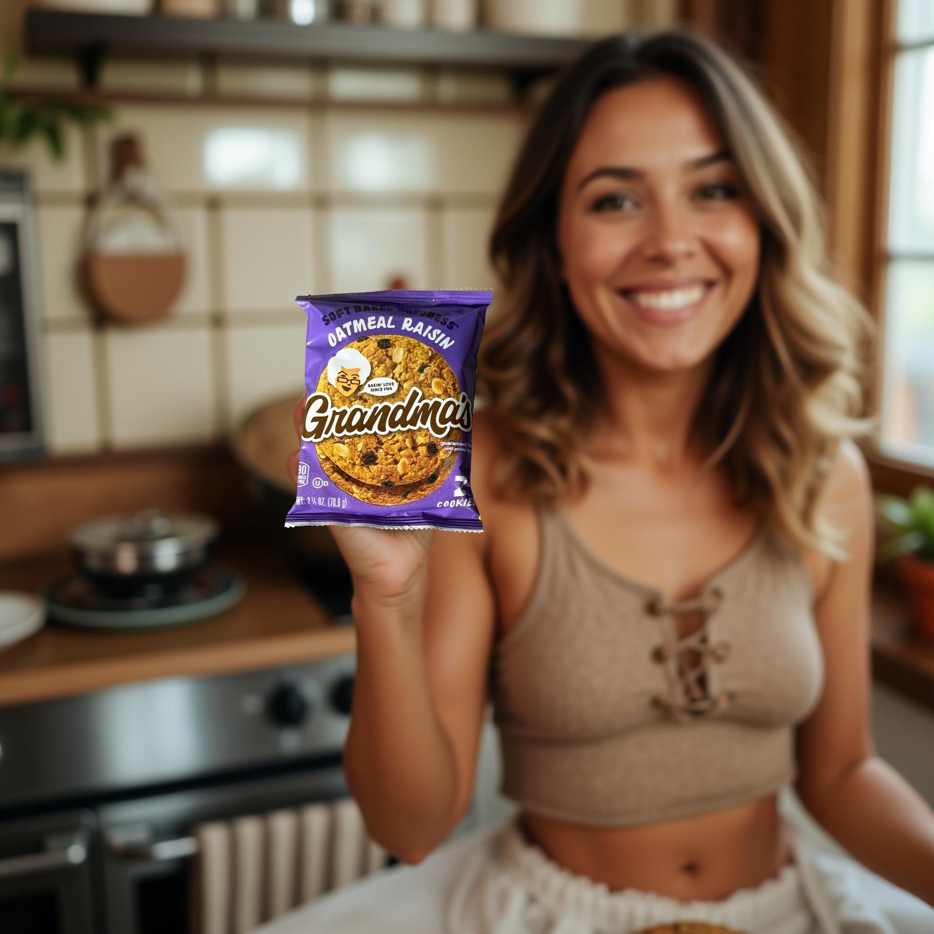 Grandma's Oatmeal Raisin Cookies, 20 Packs 3