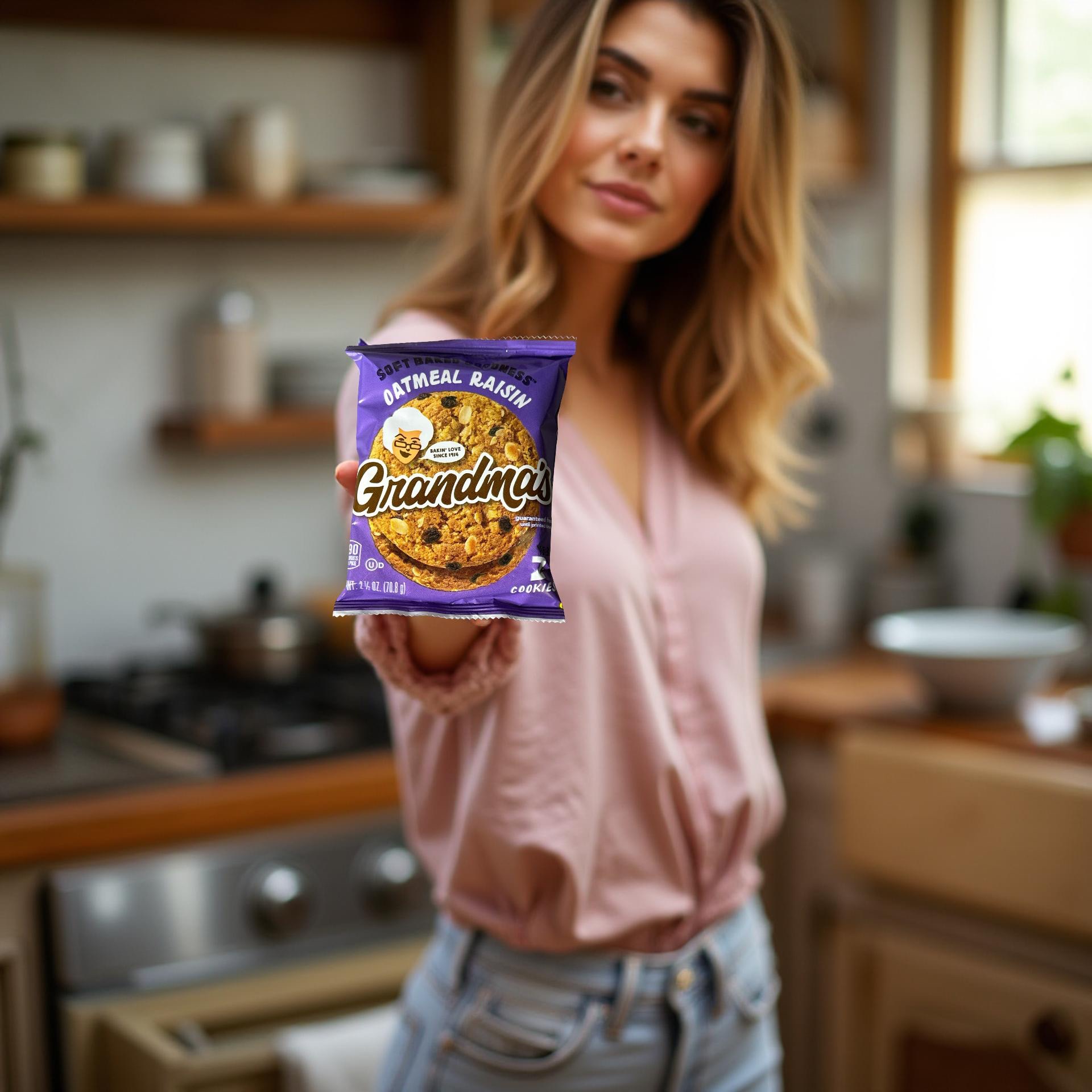 Grandma's Oatmeal Raisin Cookies, 20 Packs 4