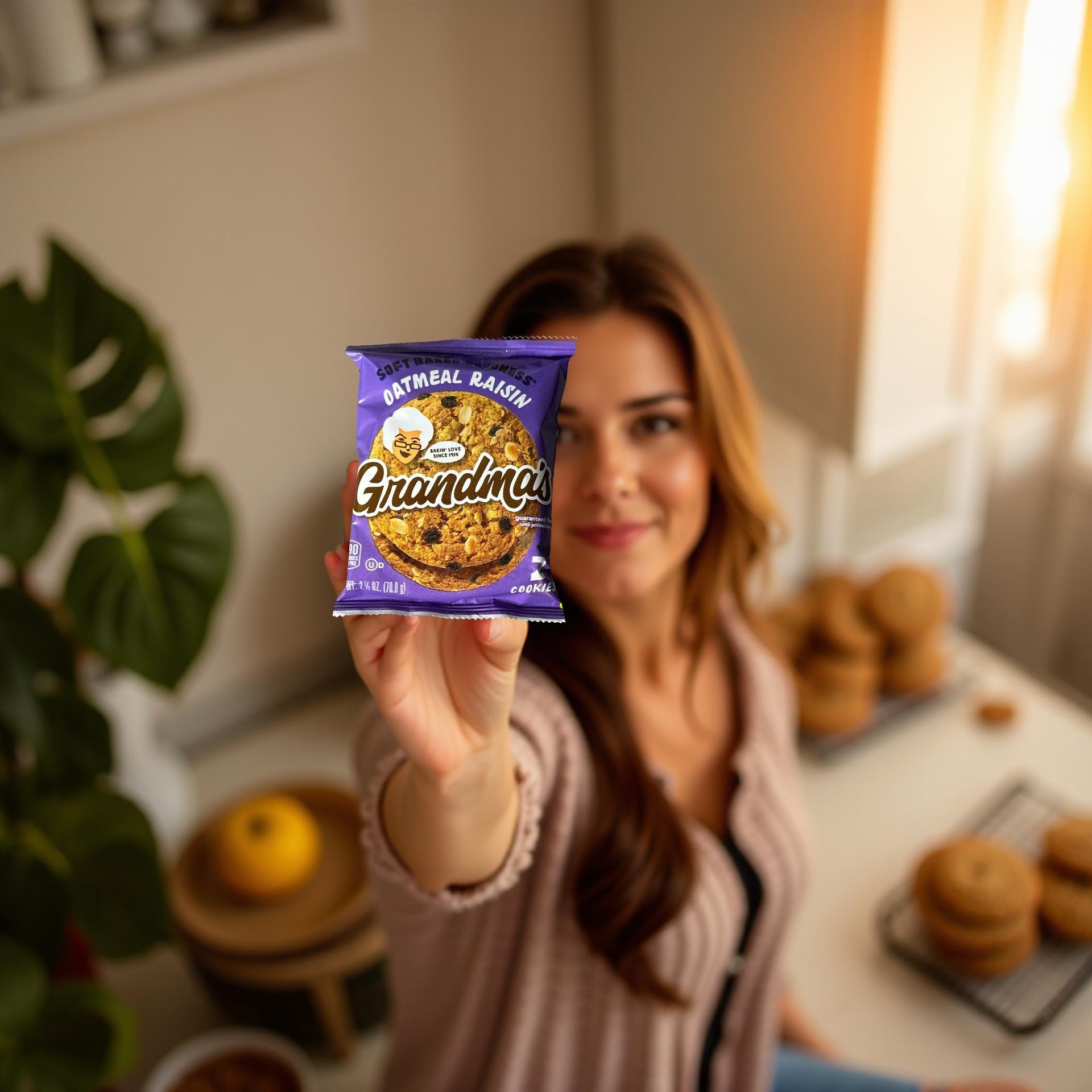 Grandma's Oatmeal Raisin Cookies, 2.5 Ounce (Pack of 60) 5