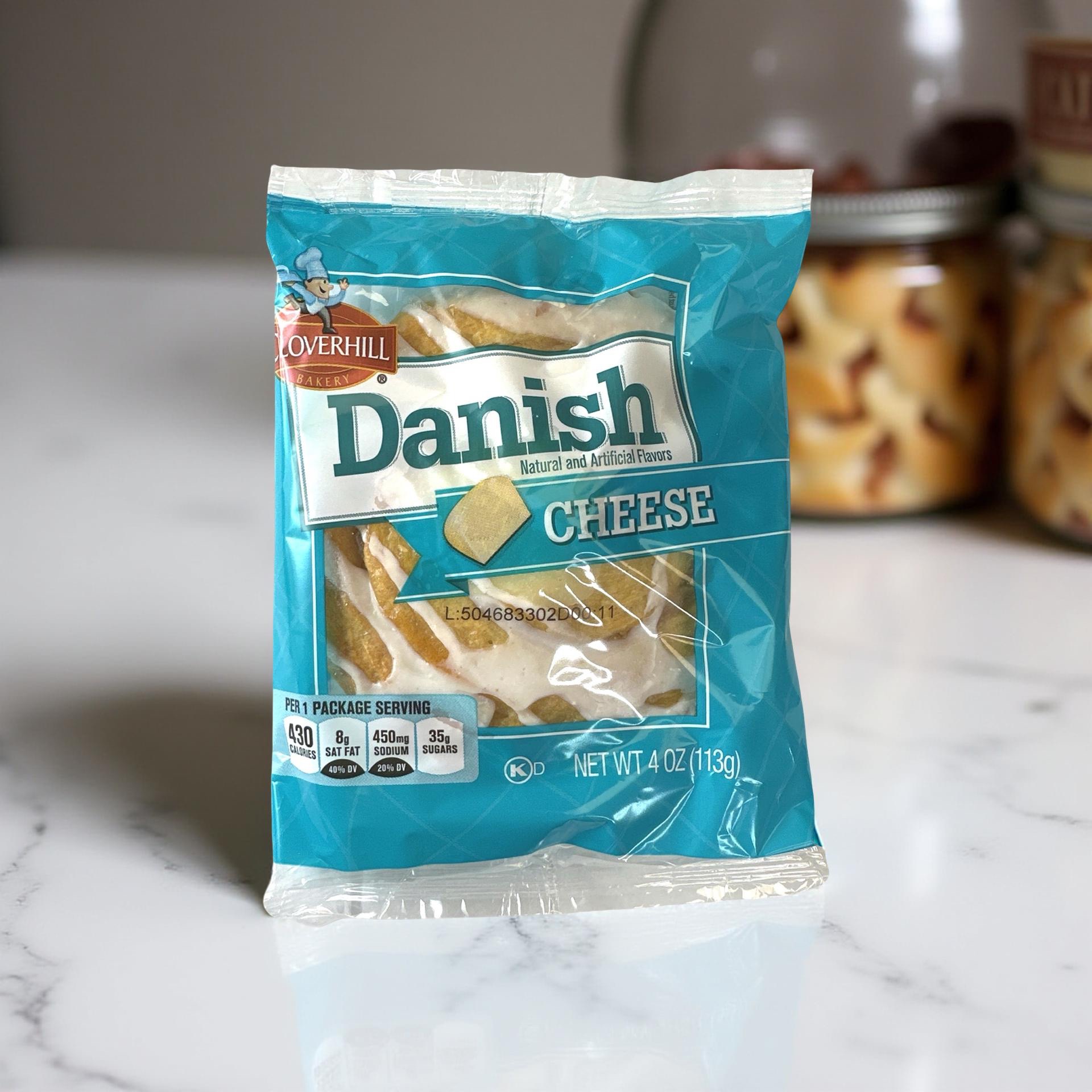 Cloverhill Round Cheese Danish Value Pack, Individually Packaged, Pack of 12 9