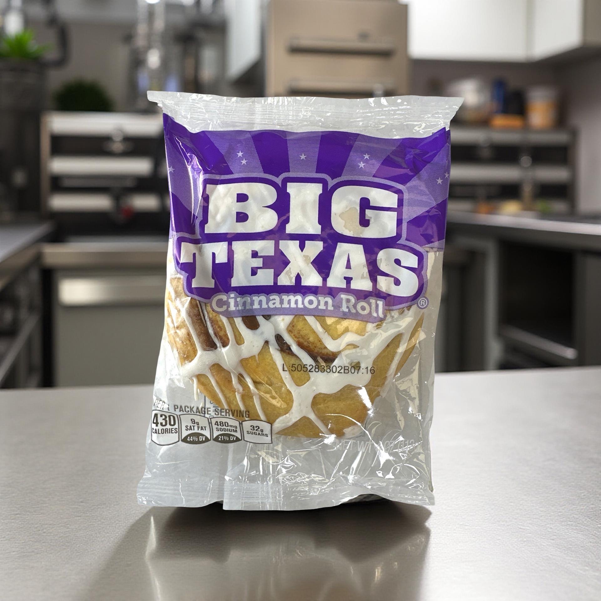 Cloverhill Big Texas Cinnamon Rolls, Individually Packaged, Pack of 6 3