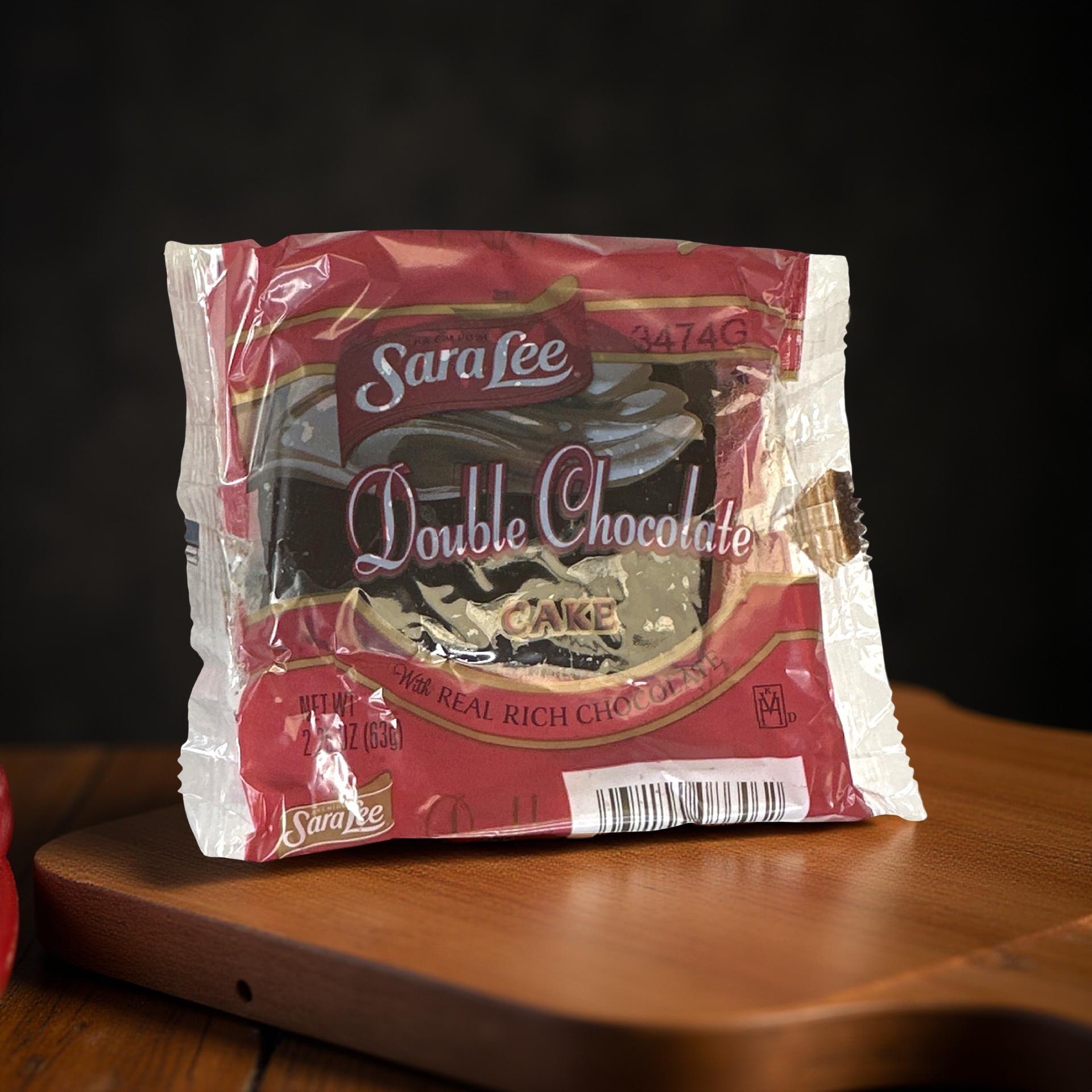 Sara Lee Iced Double Chocolate Cake, Individually Wrapped, 2.5 Oz | Pack of 12 4