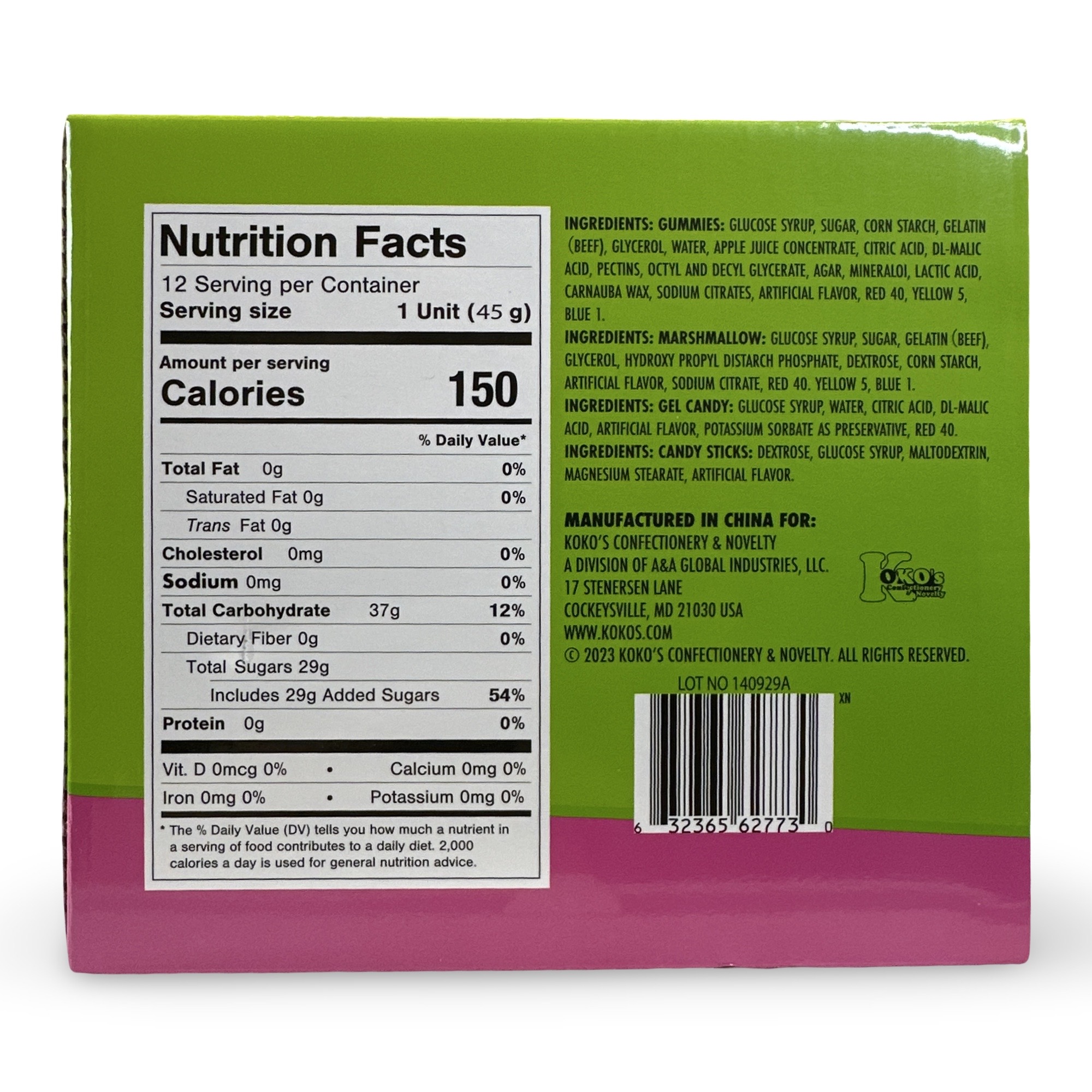 Candy Hot Pots, 3 Pack, With 3 Layers of Candy including Marshmallows, Gel, Gummies and Candy Sticks 6