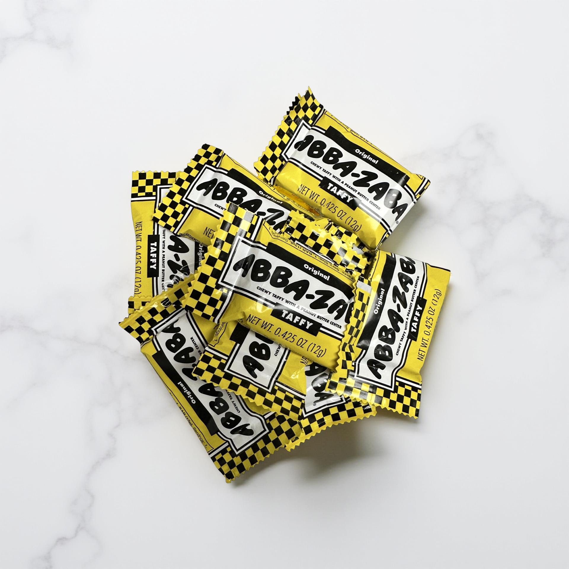 Abba Zabba Mini Nostalgic Chewy Peanut Butter Taffy, 1 lb. 5