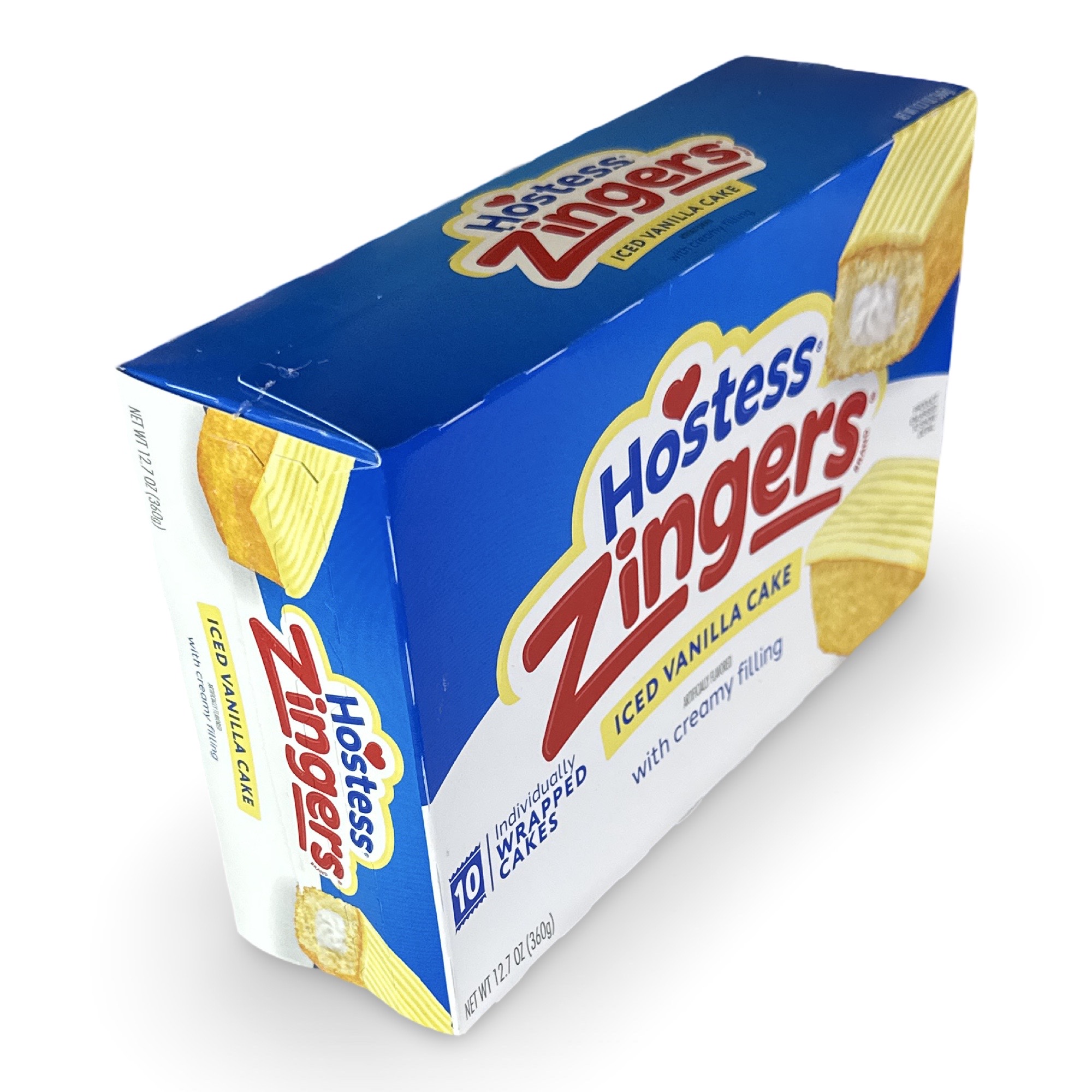 Hostess Zingers Combo | Raspberry, Iced Devil's Food & Iced Vanilla | 12.7 Ounce | Three 10 Count Boxes (30 Total Zingers) 4