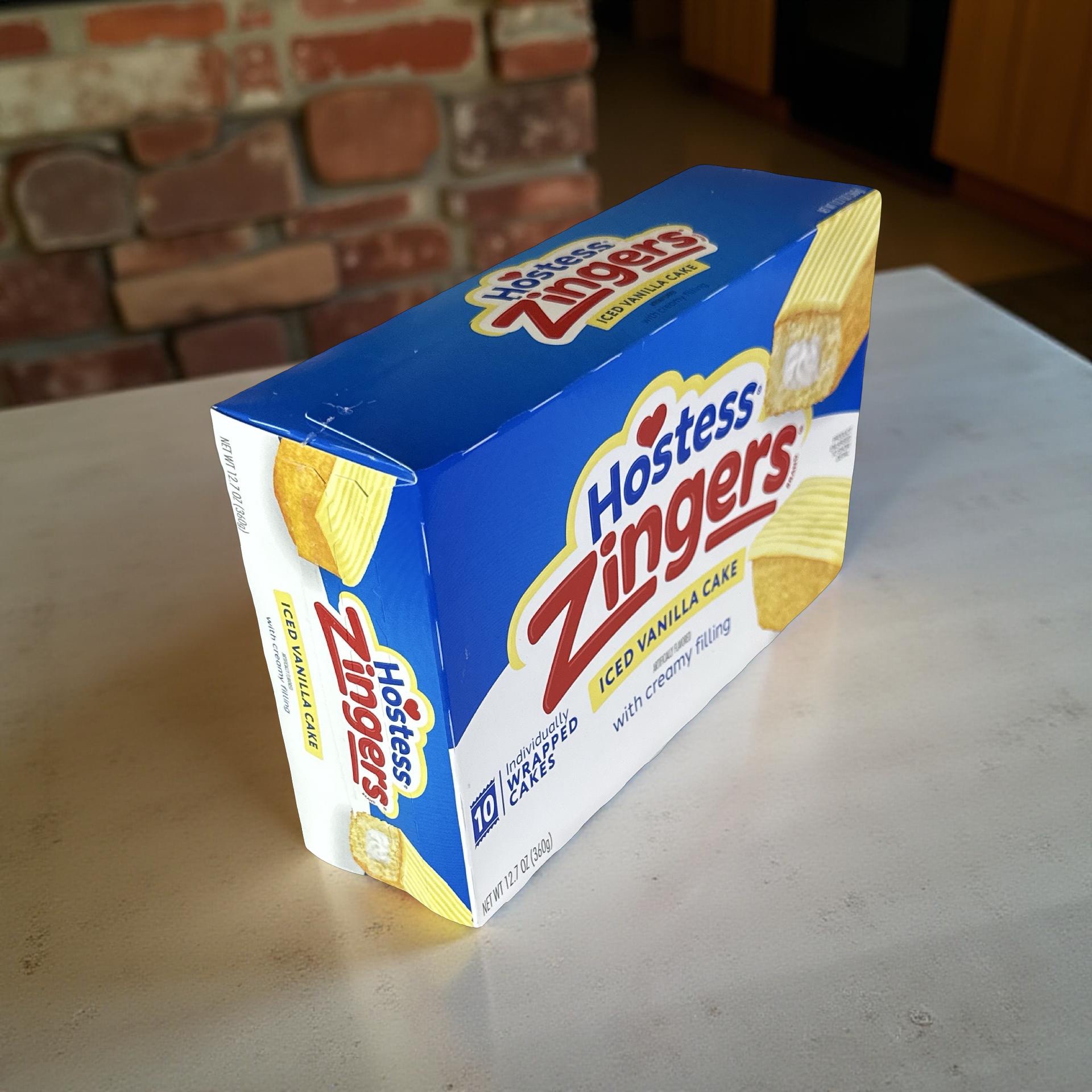 Hostess Zingers Combo | Iced Vanilla & Raspberry | 12.7 Ounce | Four 10 Count Boxes (40 Total Zingers) 3