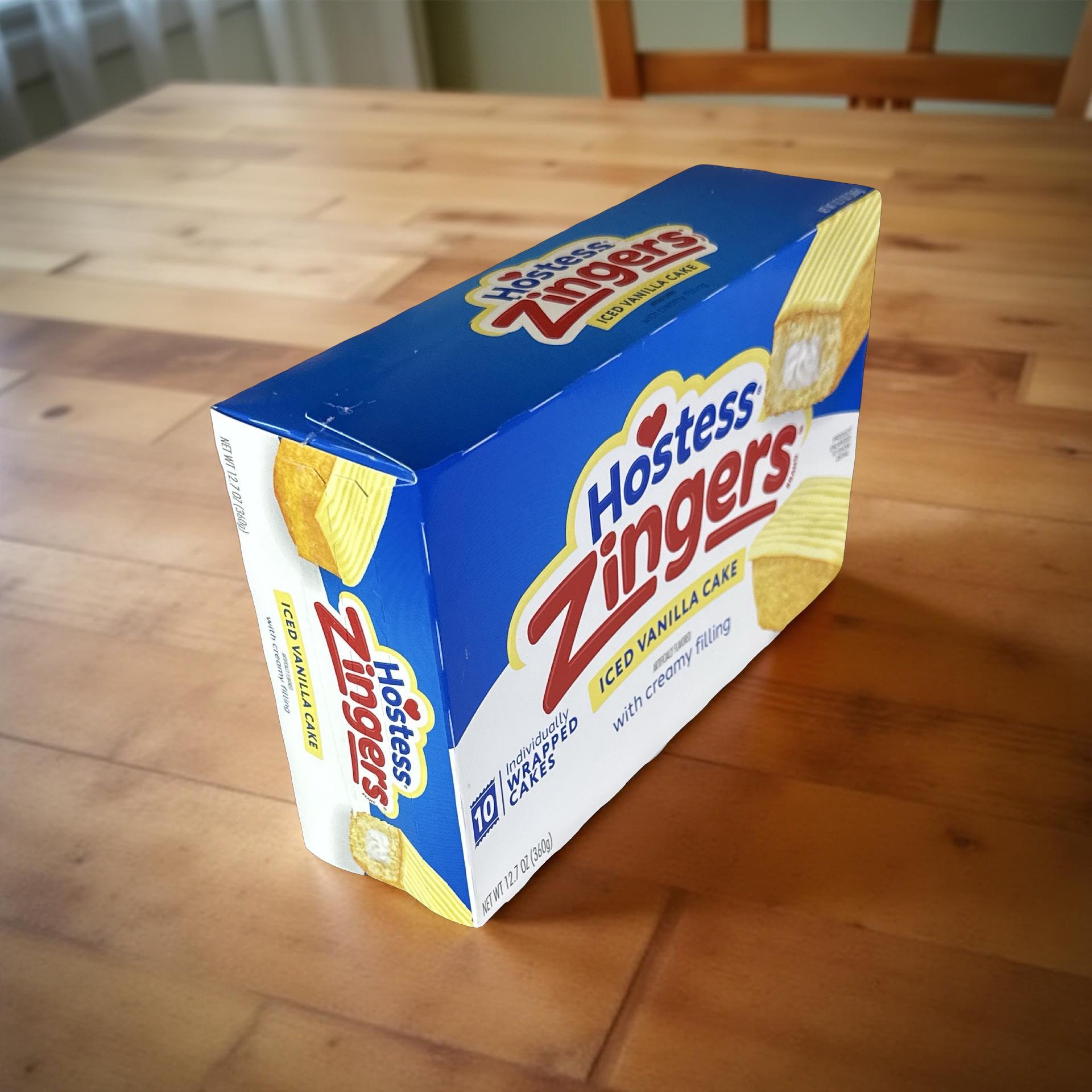 Hostess Iced Vanilla Zingers | 12.7 Ounce | 10 Count Box | Pack of 2 (20 Total Zingers) 5