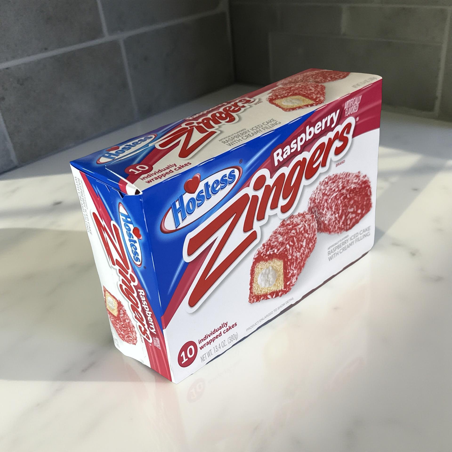 Hostess Raspberry Zingers Value Pack, 10 Individually Wrapped | 4 Box (40 Total Zingers) 7