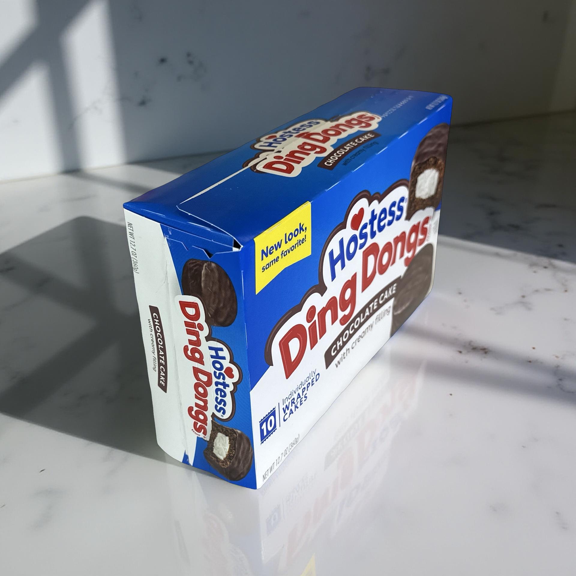 Hostess Ding Dongs Chocolate Cake with Creamy Filling, 10 Pack 6