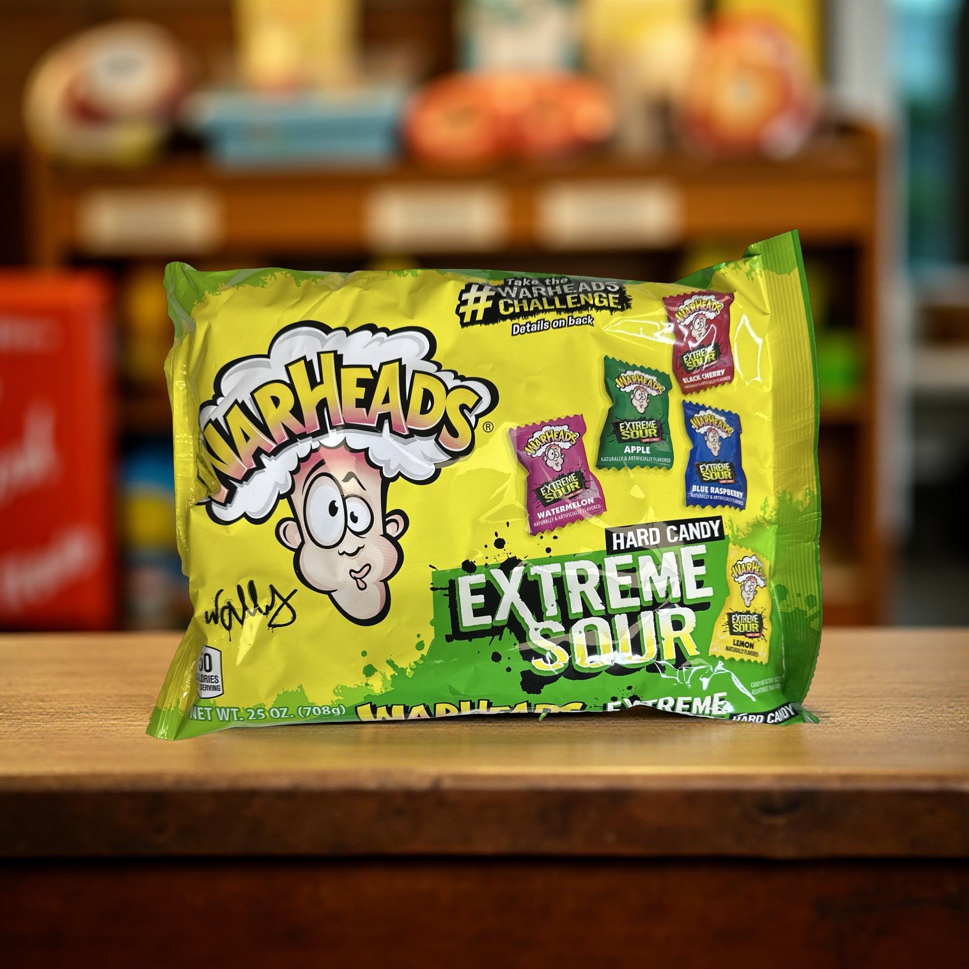 Warheads Extreme Sour Hard Candy, 25 Oz Bag Featuring Watermelon, Apple, Blue Raspberry, Lemon and Black Cherry (~175 Pieces) 5