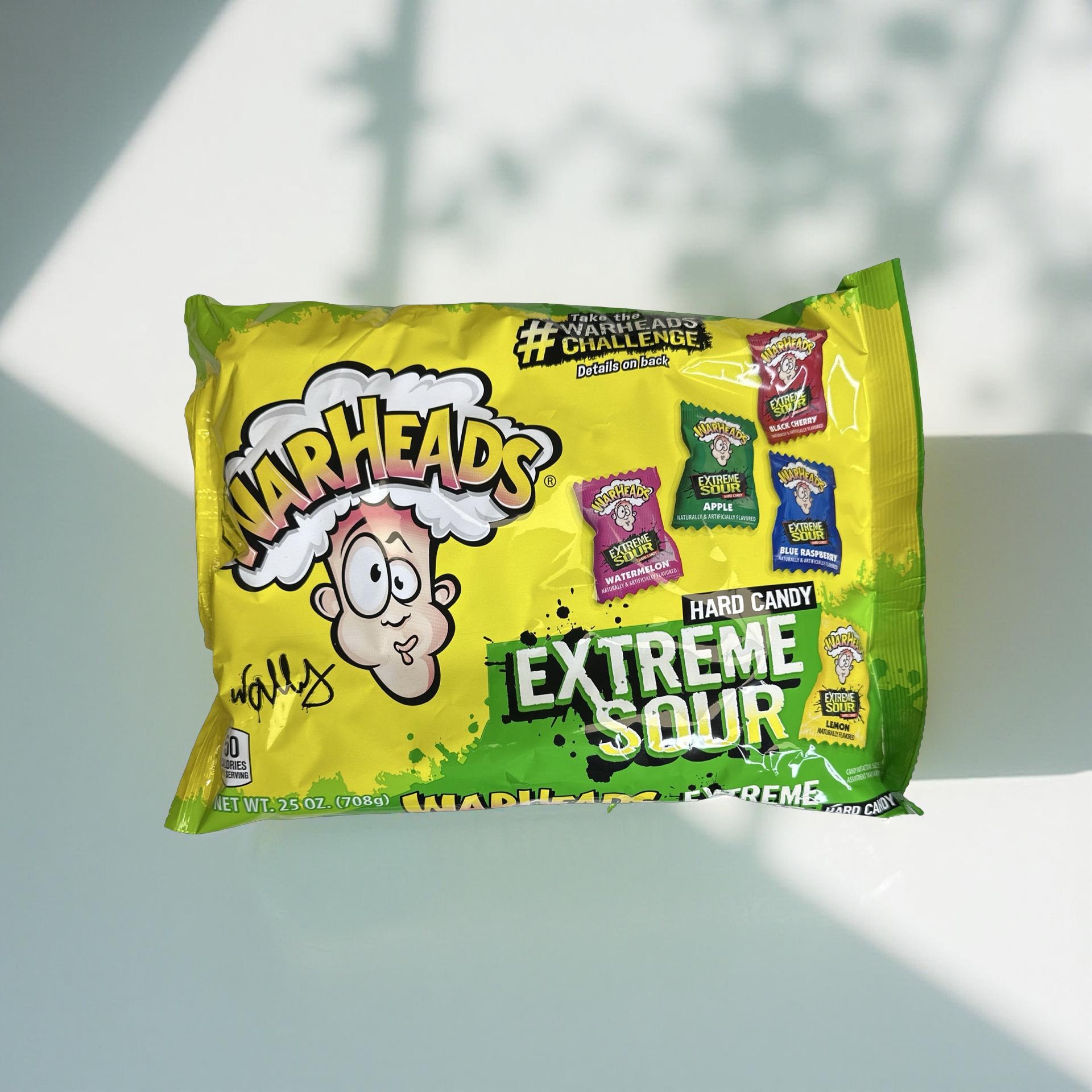 Warheads Extreme Sour Hard Candy, 25 Oz Bag Featuring Watermelon, Apple, Blue Raspberry, Lemon and Black Cherry (~175 Pieces) 7