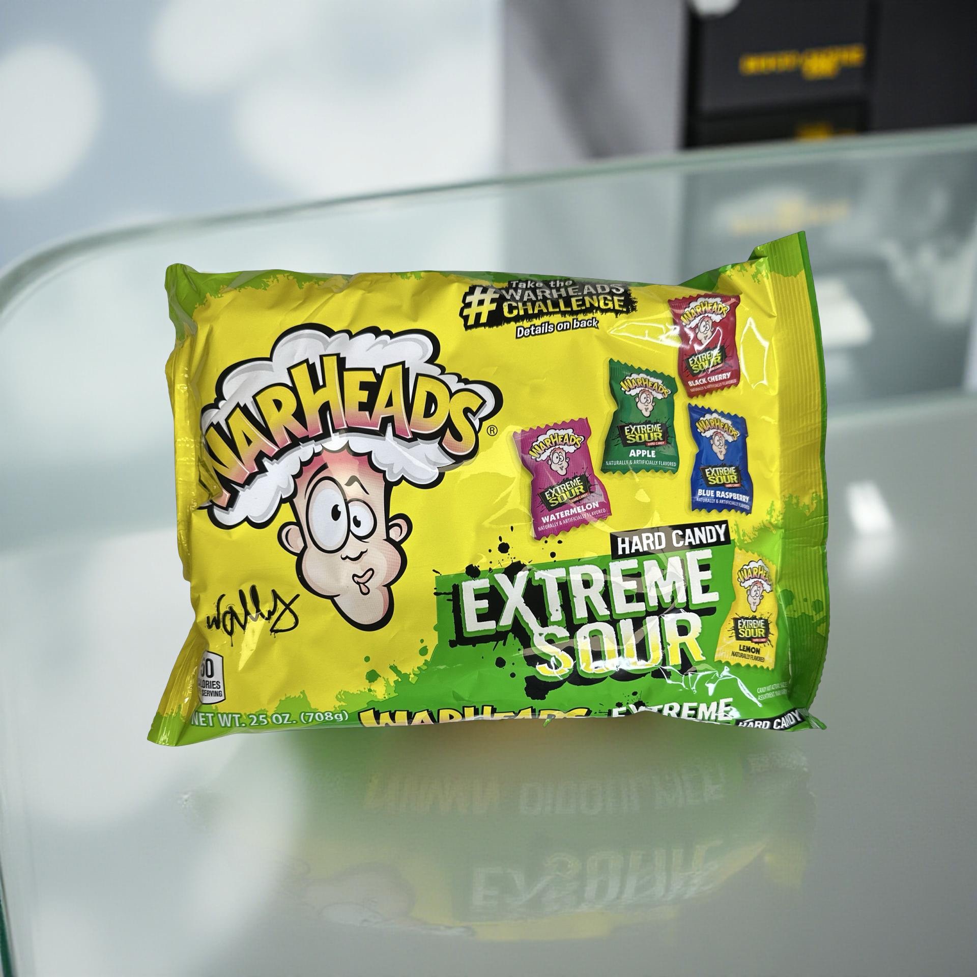 Warheads Extreme Sour Hard Candy, 25 Oz Bag Featuring Watermelon, Apple, Blue Raspberry, Lemon and Black Cherry (~175 Pieces) 6