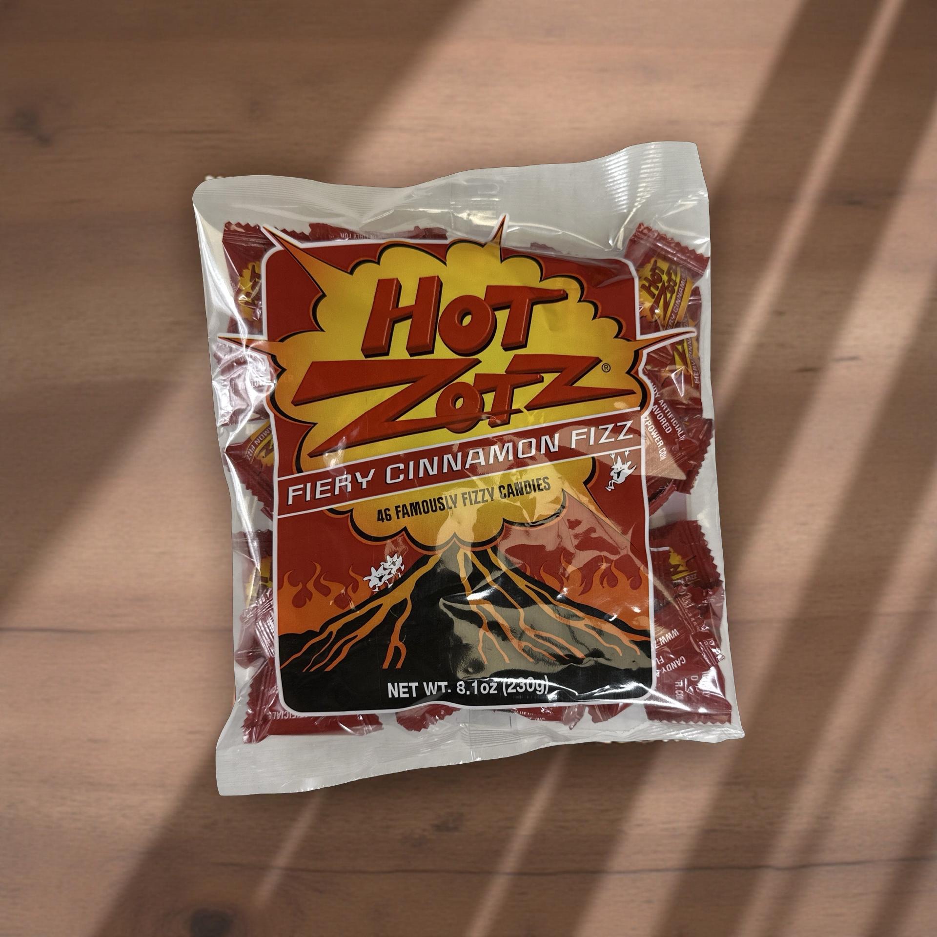 Hot Zotz Fiery Cinnamon Fizz Nostalgic Candy, 3x Bags, 46 Pieces Each 2