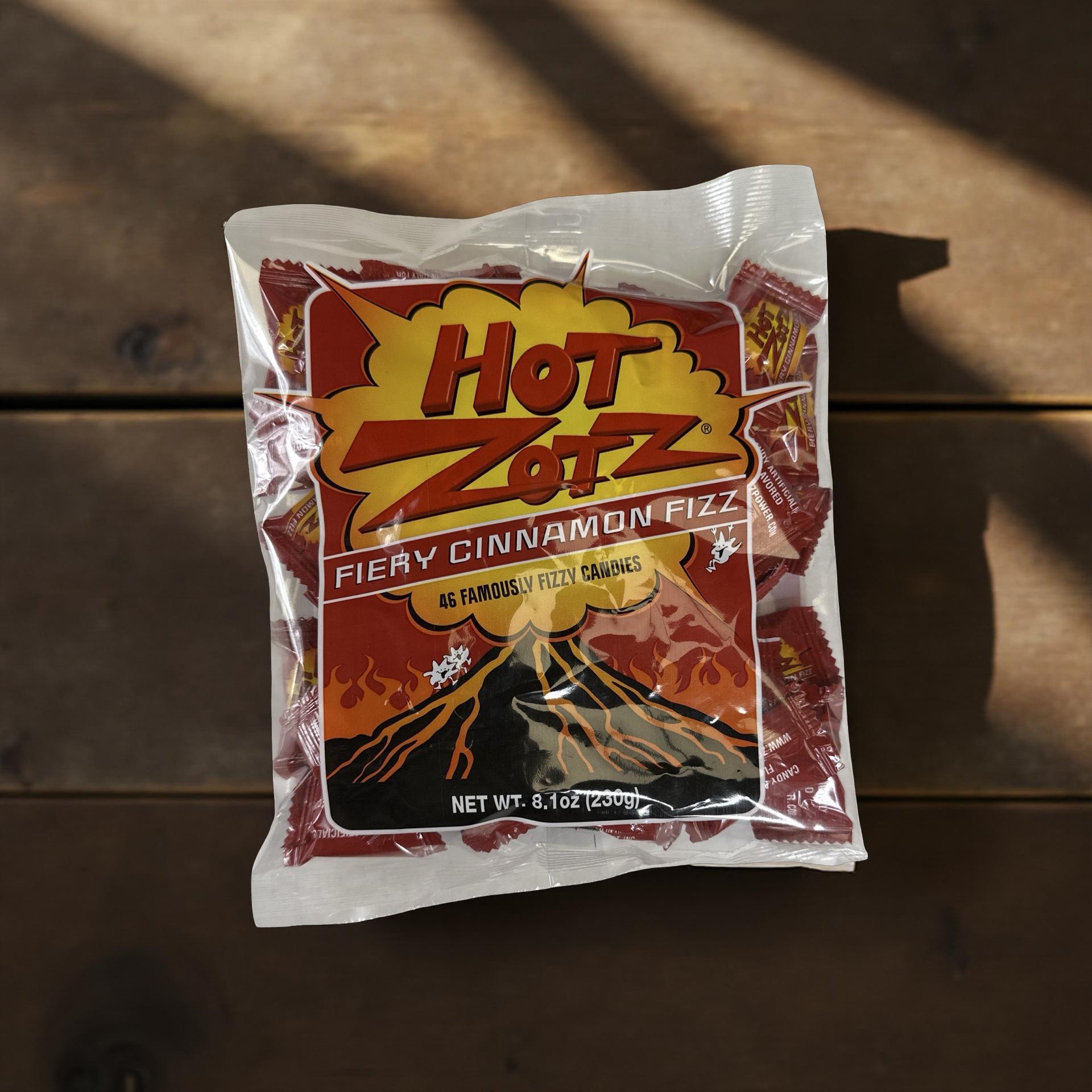 Hot Zotz Fiery Cinnamon Fizz Nostalgic Candy, 3x Bags, 46 Pieces Each 5