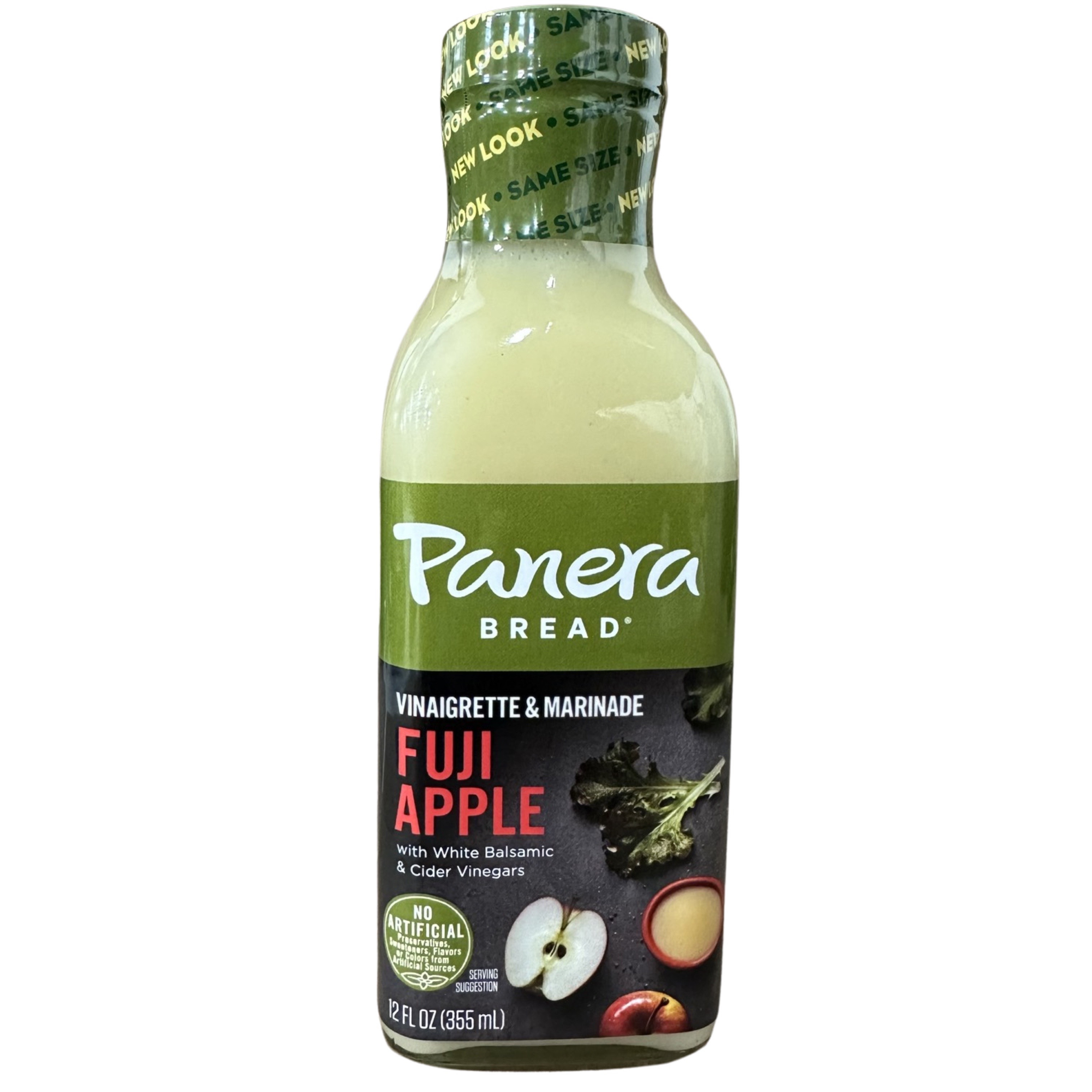 Panera Fuji Apple Vinaigrette Salad Dressing & Marinade | 12 Ounce | Pack of 3 6
