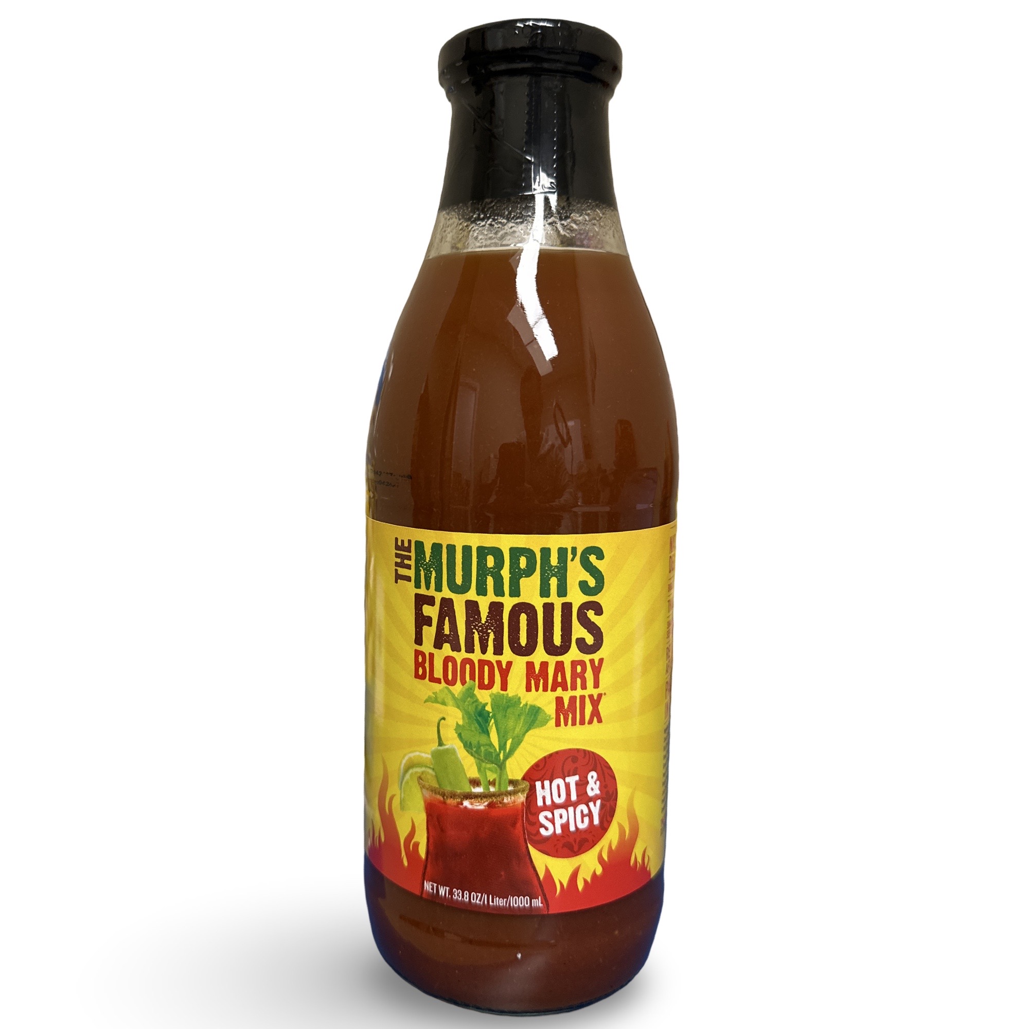 The Murph's Famous Bloody Mary Mix, Hot & Spicy 33.8 fl oz (Pack of 2) 2