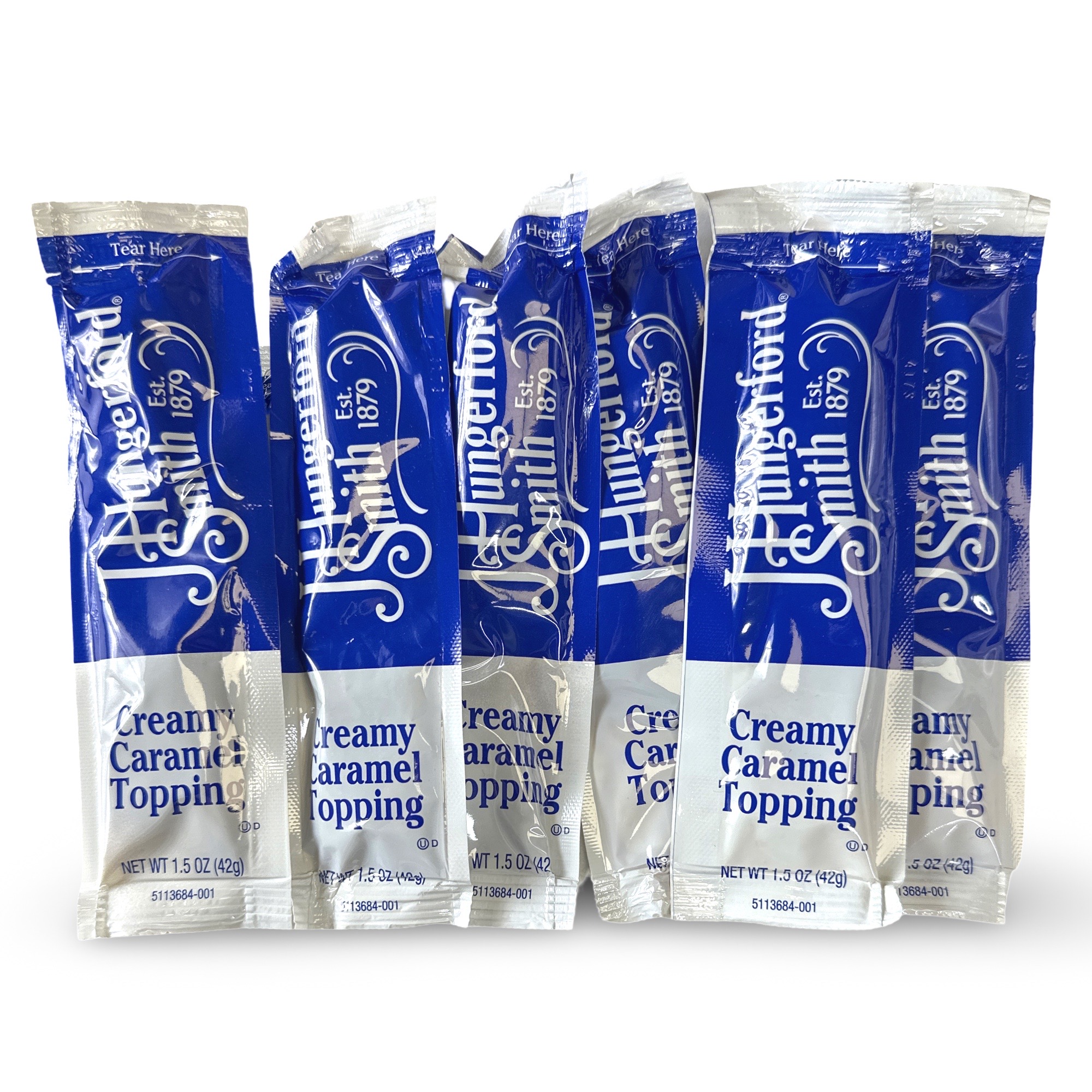 Caramel Icing Topping Packets, 1.5 oz, Great for Snack Cakes and Big Backs, 6 Packets