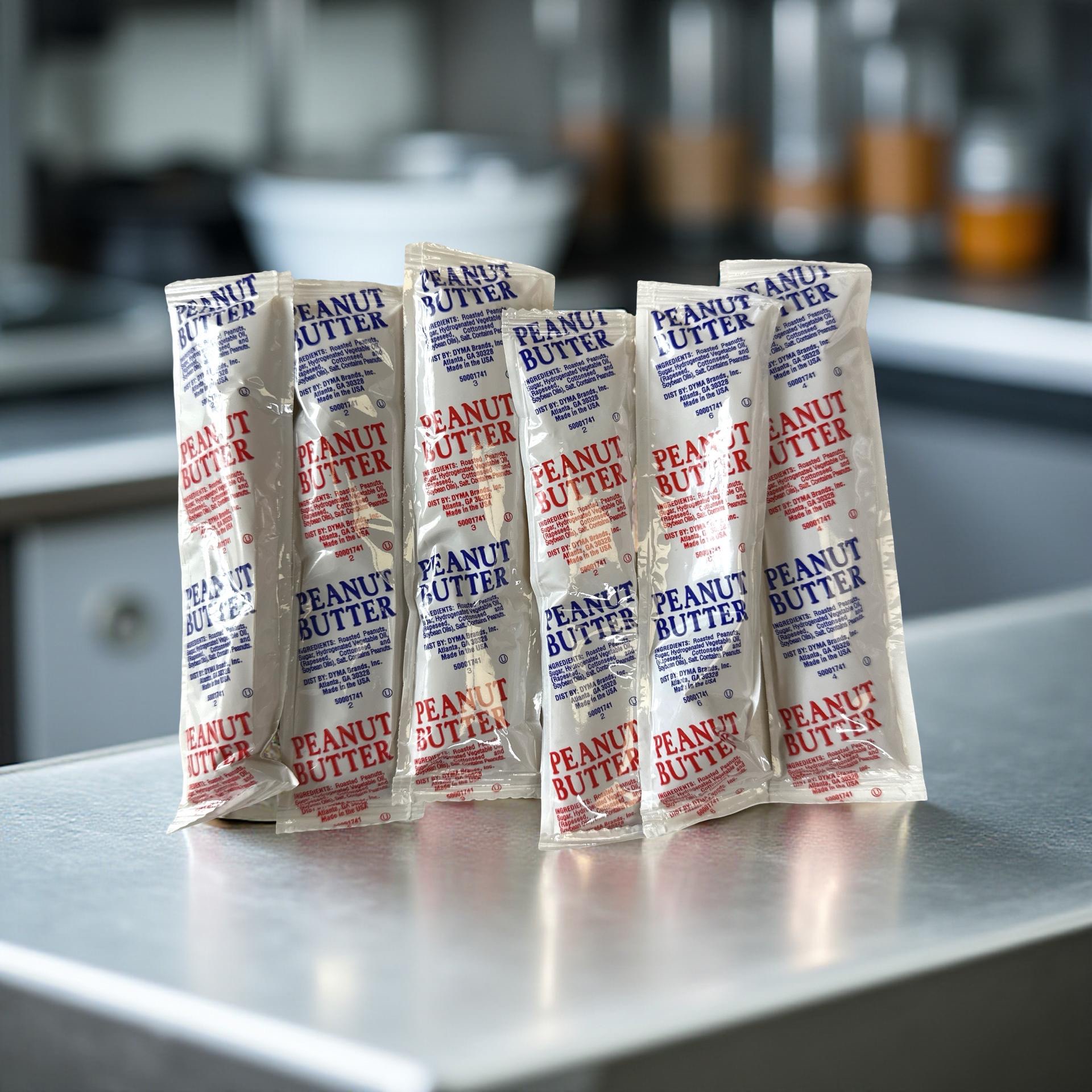 Peanut Butter Topping Packets, .75 oz, Great for Snack Cakes and Big Backs, 6 Packets 4