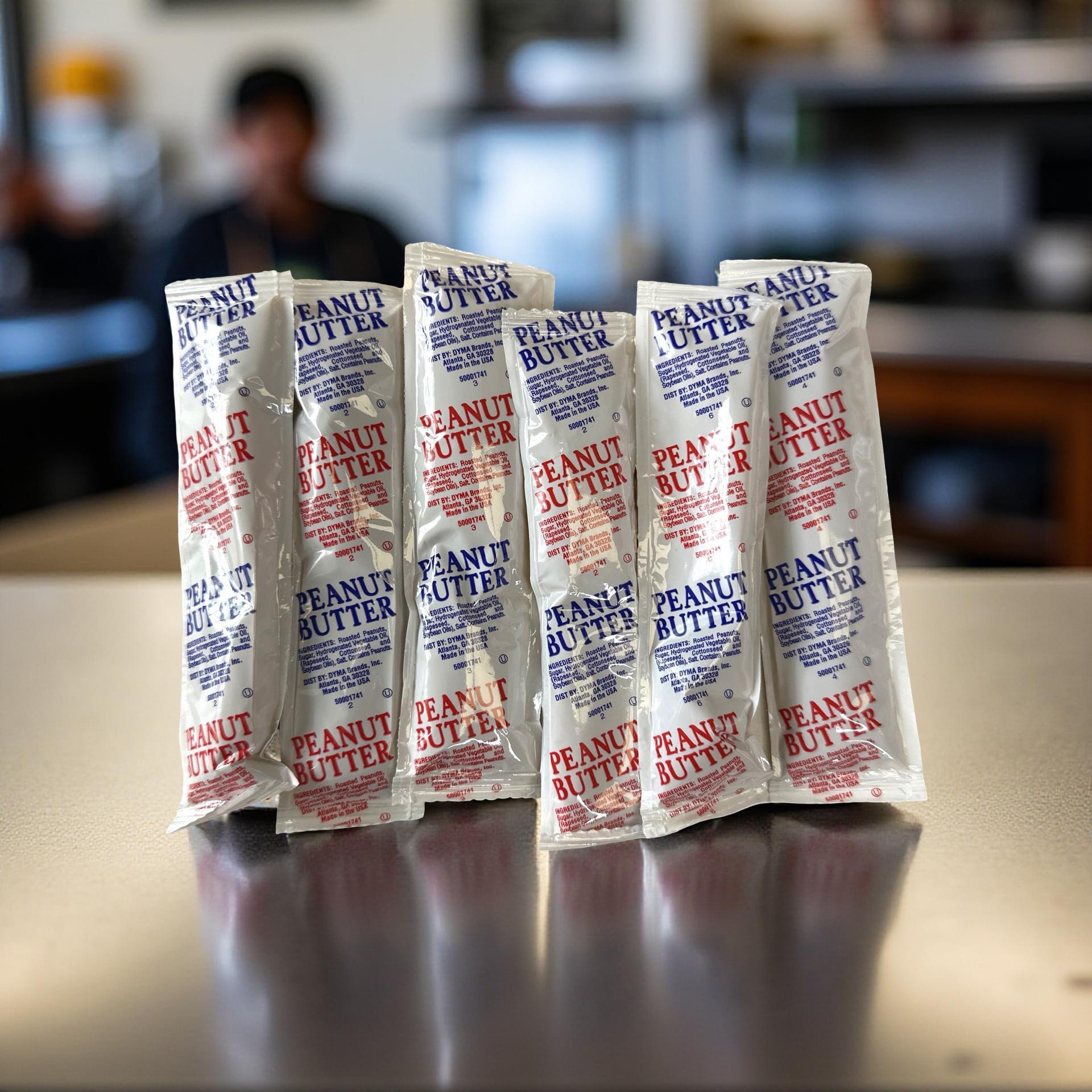 Peanut Butter Topping Packets, .75 oz, Great for Snack Cakes and Big Backs, 6 Packets 5