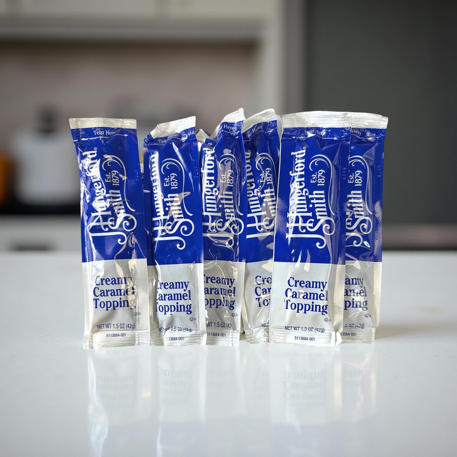 Caramel Icing Topping Packets, 1.5 oz, Great for Snack Cakes and Big Backs, 6 Packets 3