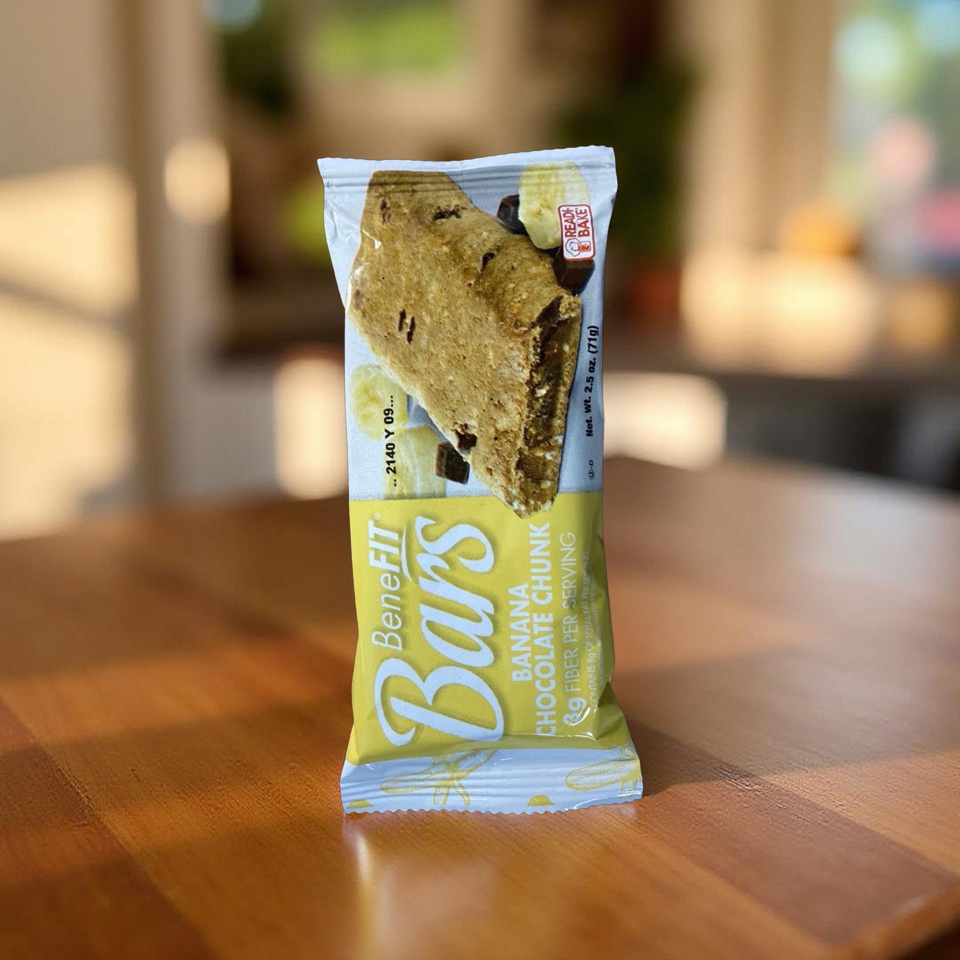 Banana Chocolate Chunk BeneFit Bars by Readi-Bake 2.5 Oz, 12 Pack 3