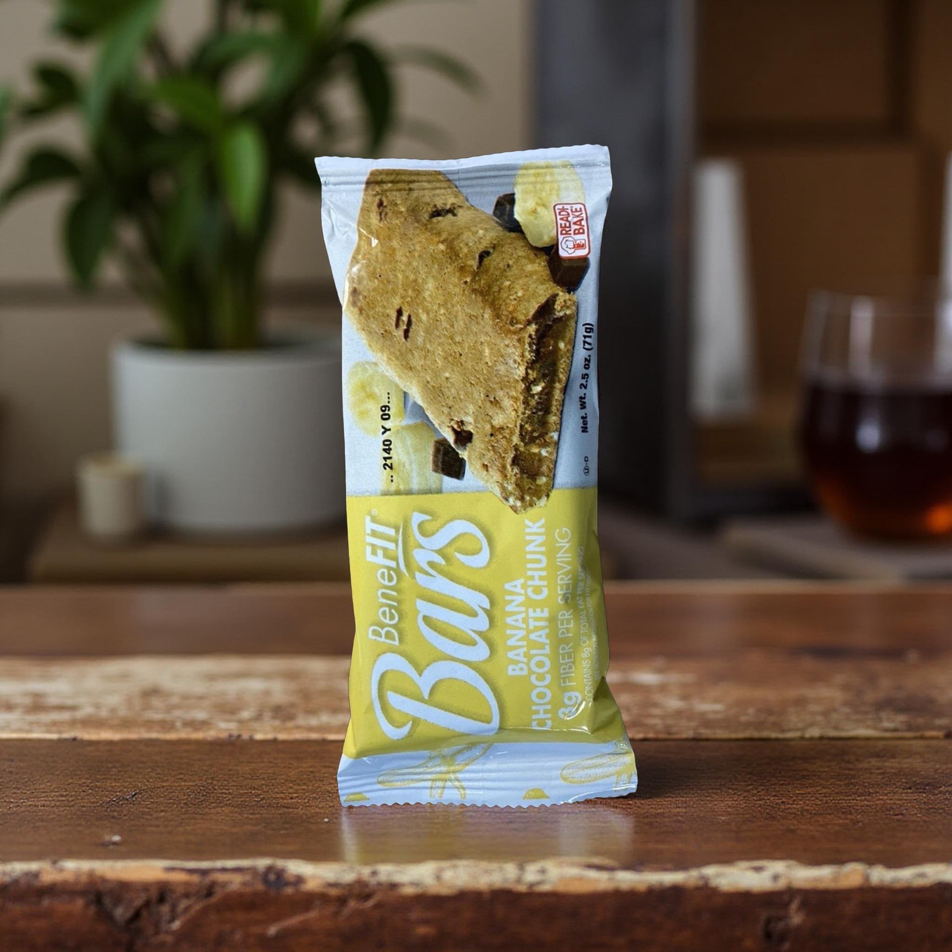 Banana Chocolate Chunk BeneFit Bars by Readi-Bake 2.5 Oz, 12 Pack 5