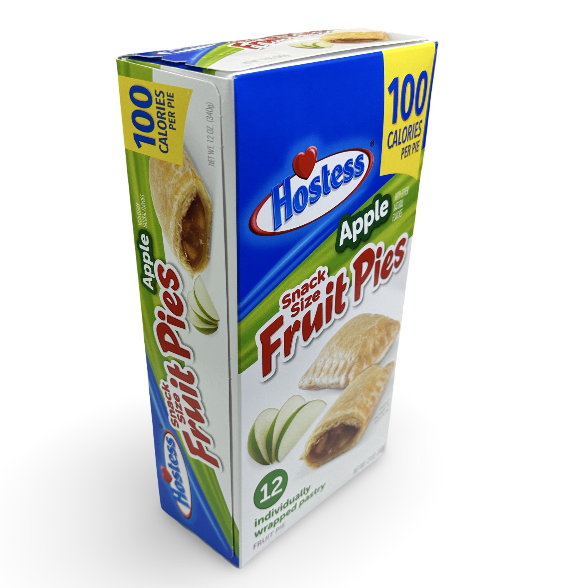HOSTESS Snack Size Apple Fruit Pies, 12 count, 12 oz (Pack of 6)