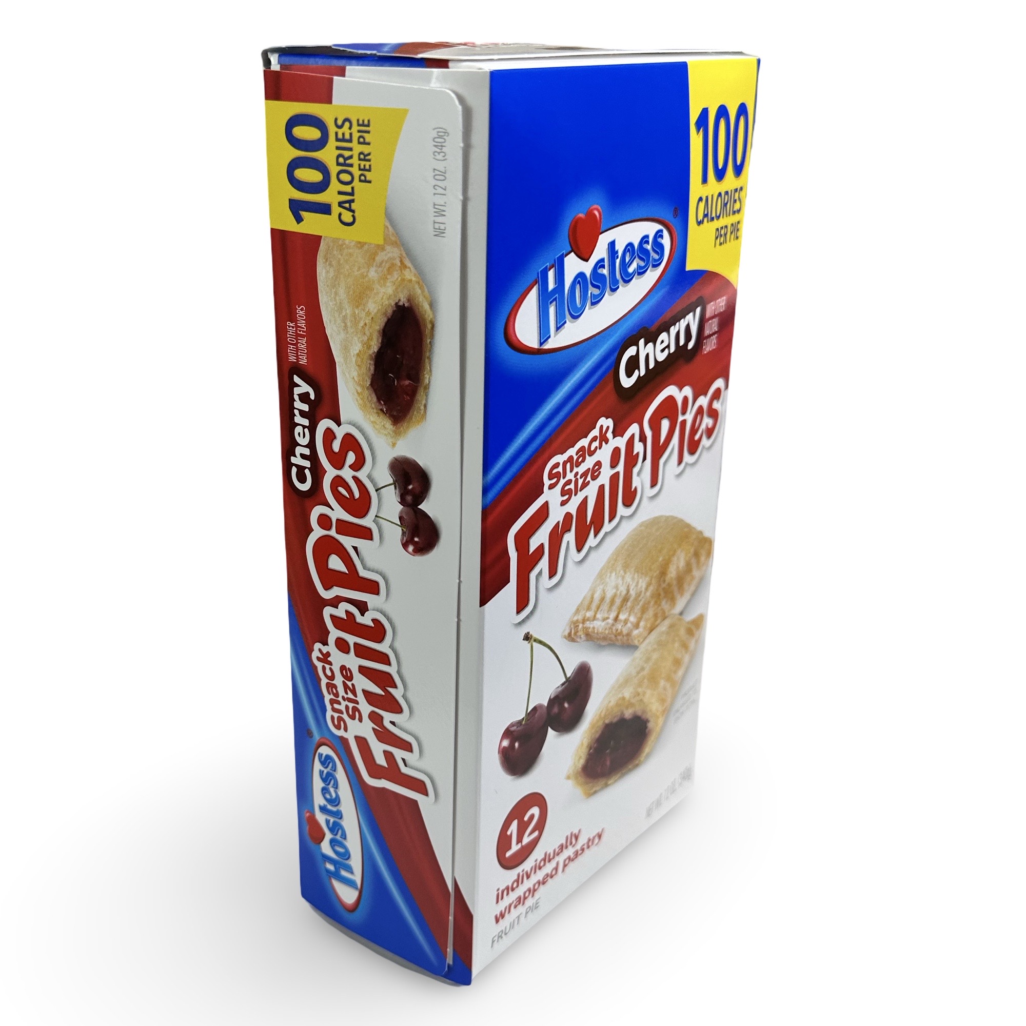 Hostess Mini Fruit Pies, Cherry, 12 Count (Pack of 6)