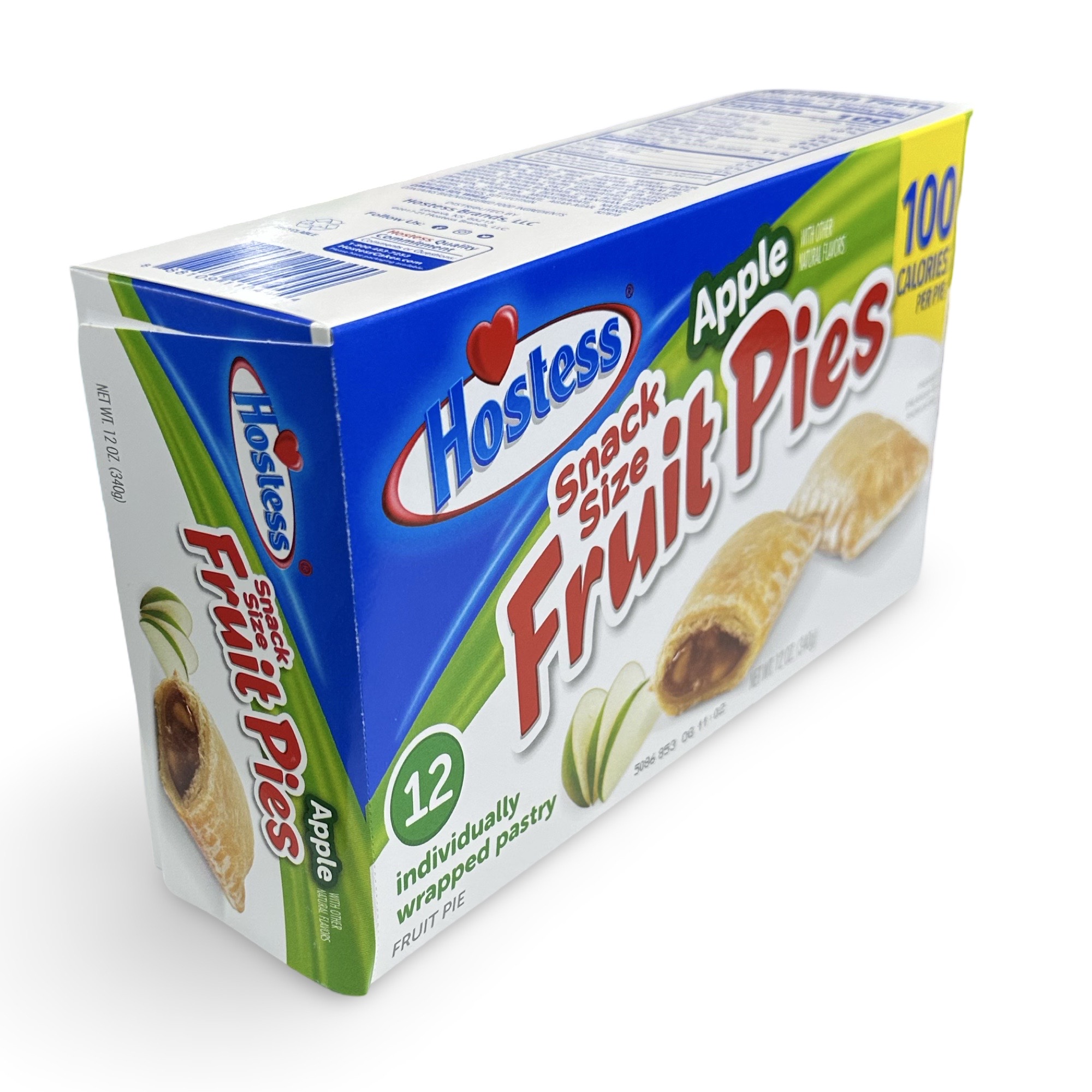 Hostess Mini Apple Fruit Pies 6 Pies Per 12 oz. Box (4 Boxes)