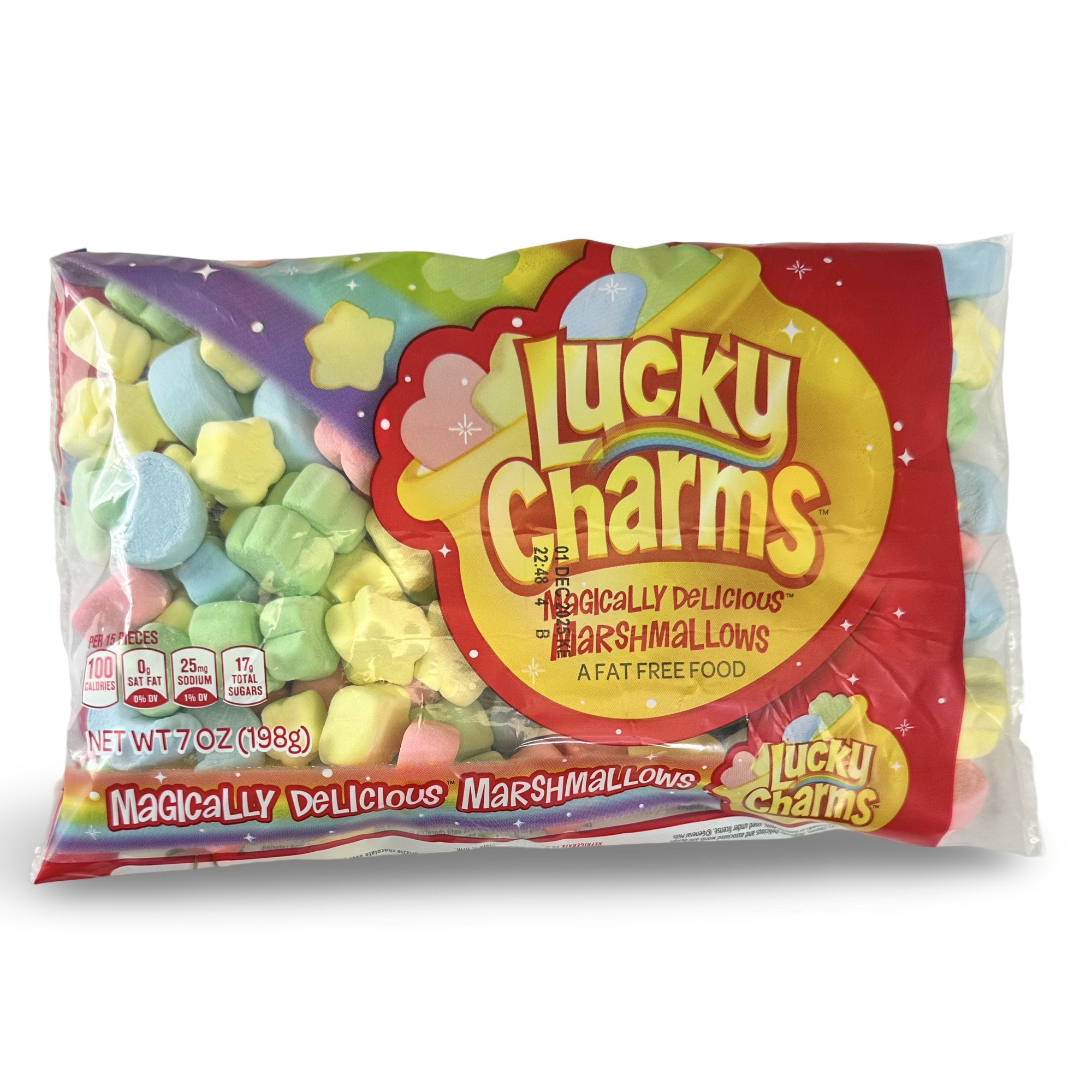 Lucky Charms Fluffy Marshmallow Snack, 4x 7 Oz. Bags 3