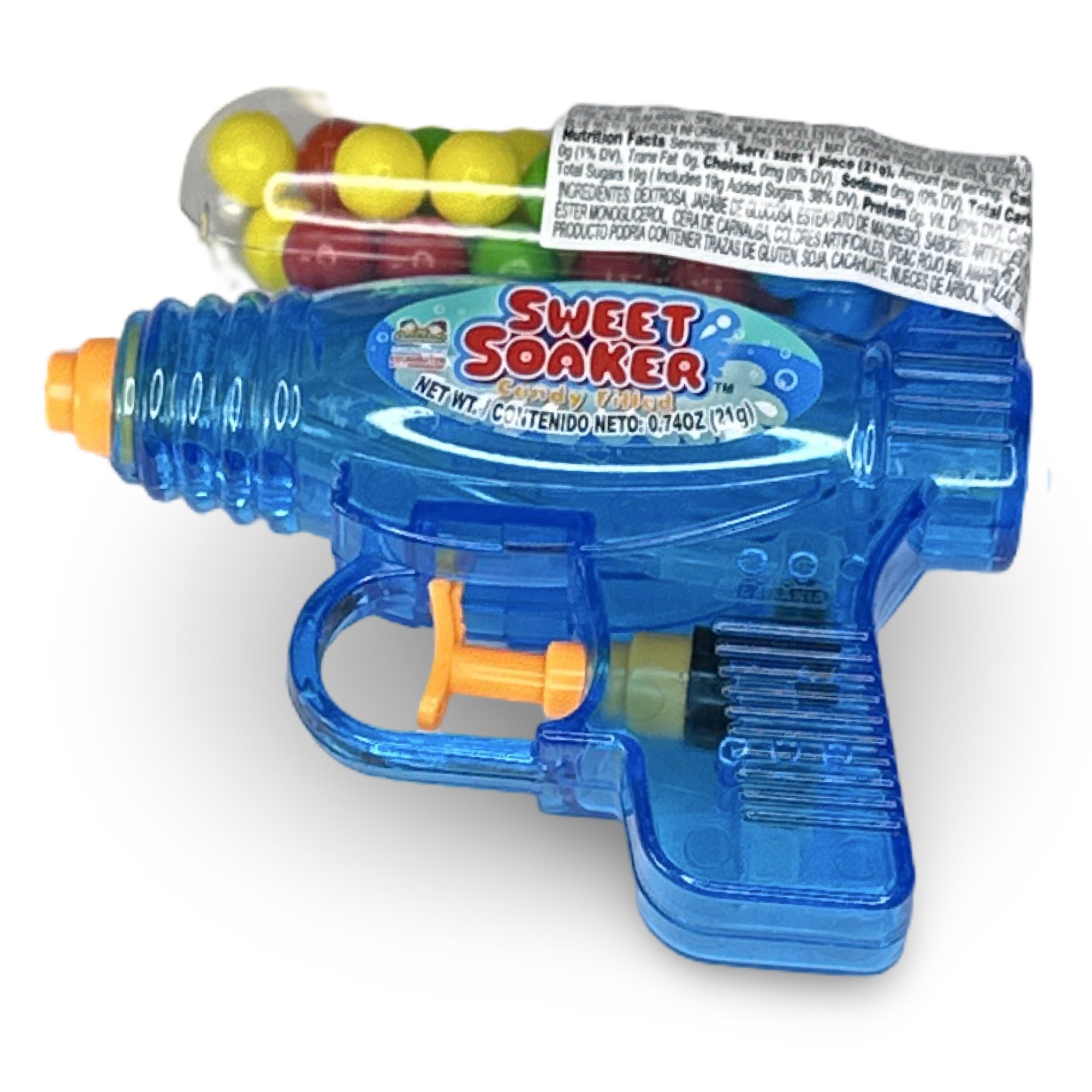 Fun Candy With Built in Toys - Sweet Soaker Squirt-Gun with Sweet Candy (25 pieces), Colors Vary (2 Pack) 2
