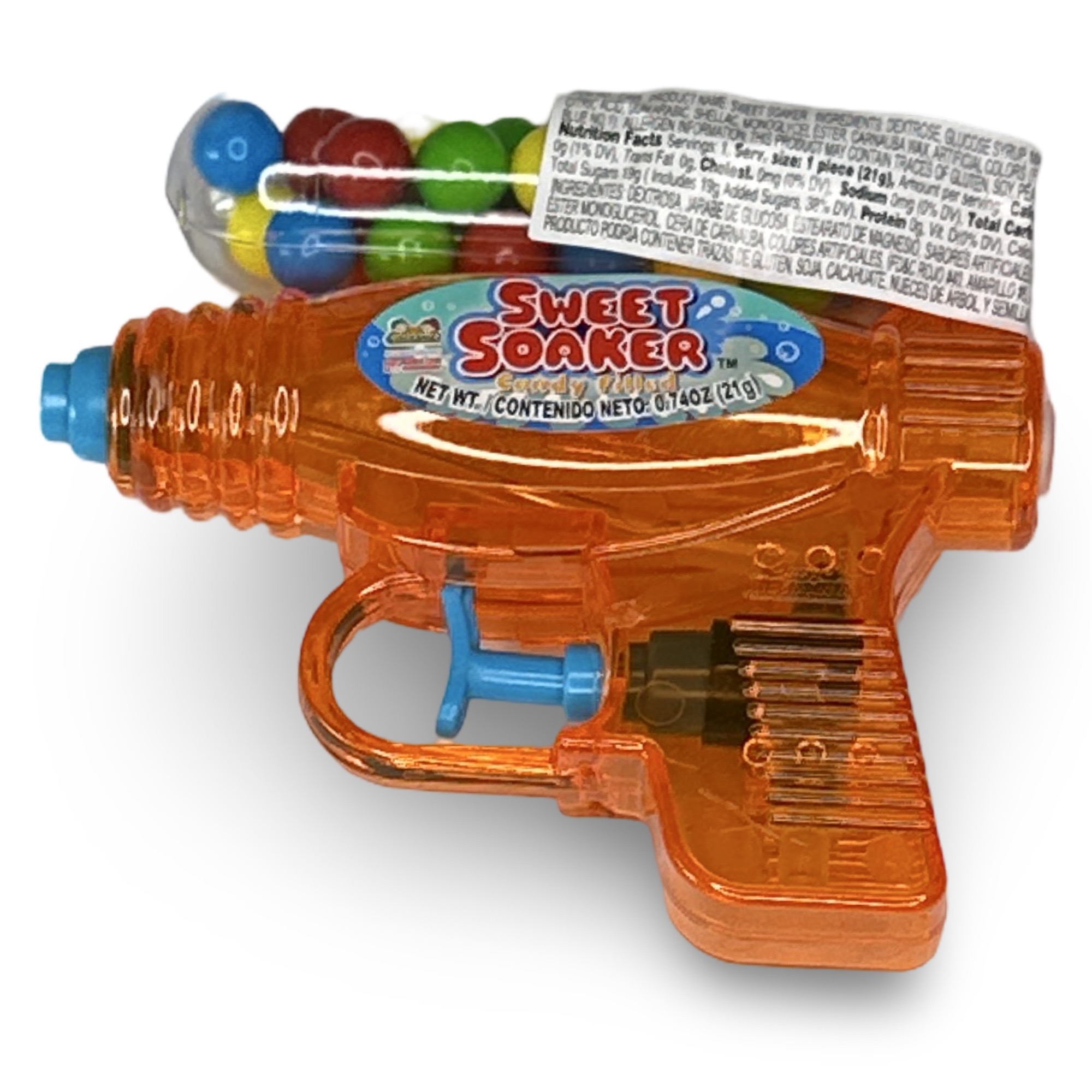 Fun Candy With Built in Toys - Sweet Soaker Squirt-Gun with Sweet Candy (25 pieces), Colors Vary (2 Pack) 3