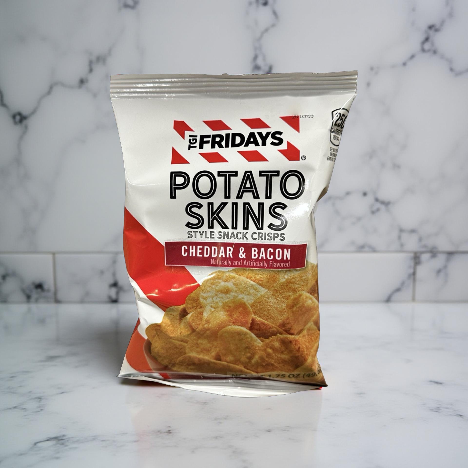 TGI Fridays Cheddar and Bacon Potato Skins, 1.75 oz, 10x Bags 5