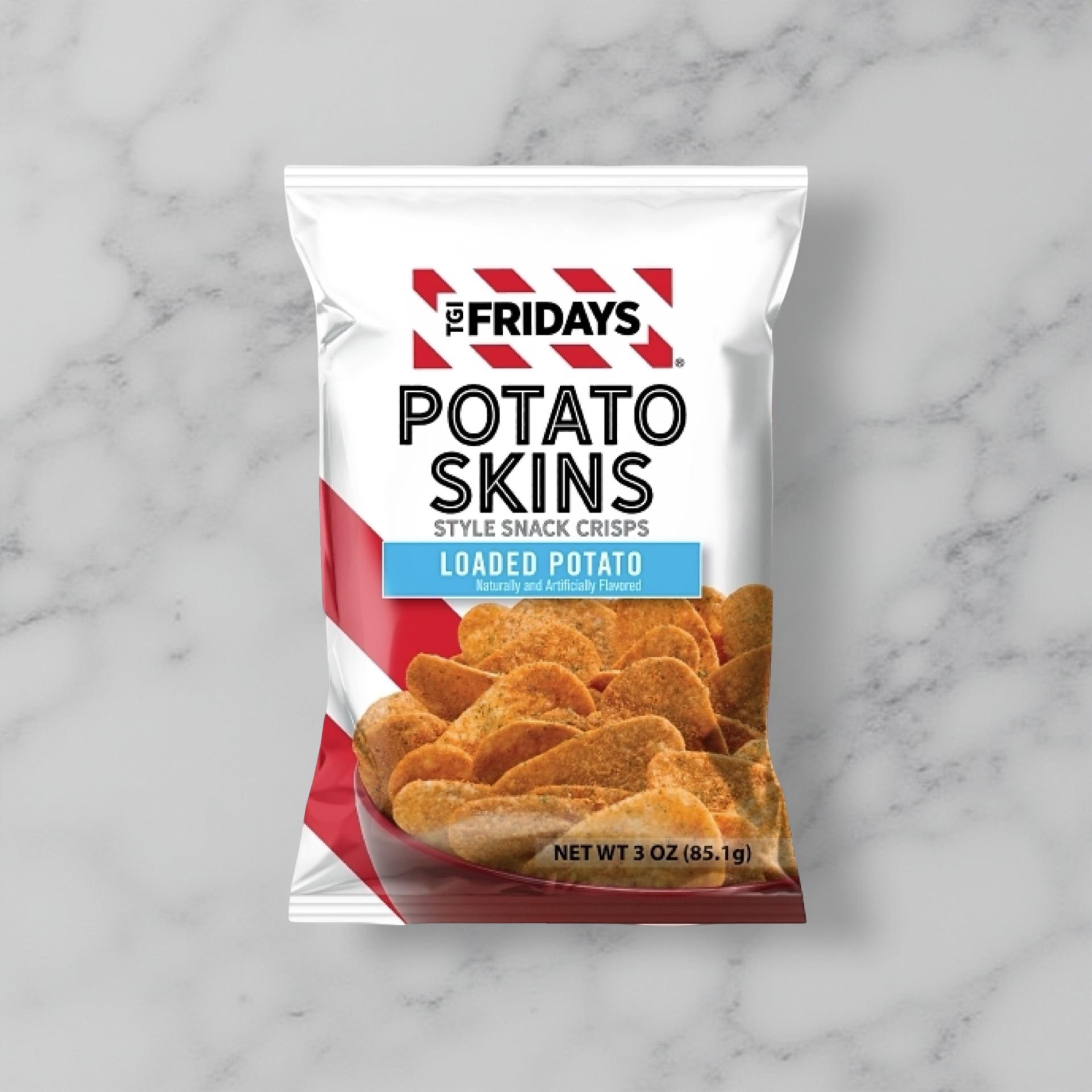 TGI Fridays Loaded Potato Skins Chips, 3 Oz (Pack of 6) 5