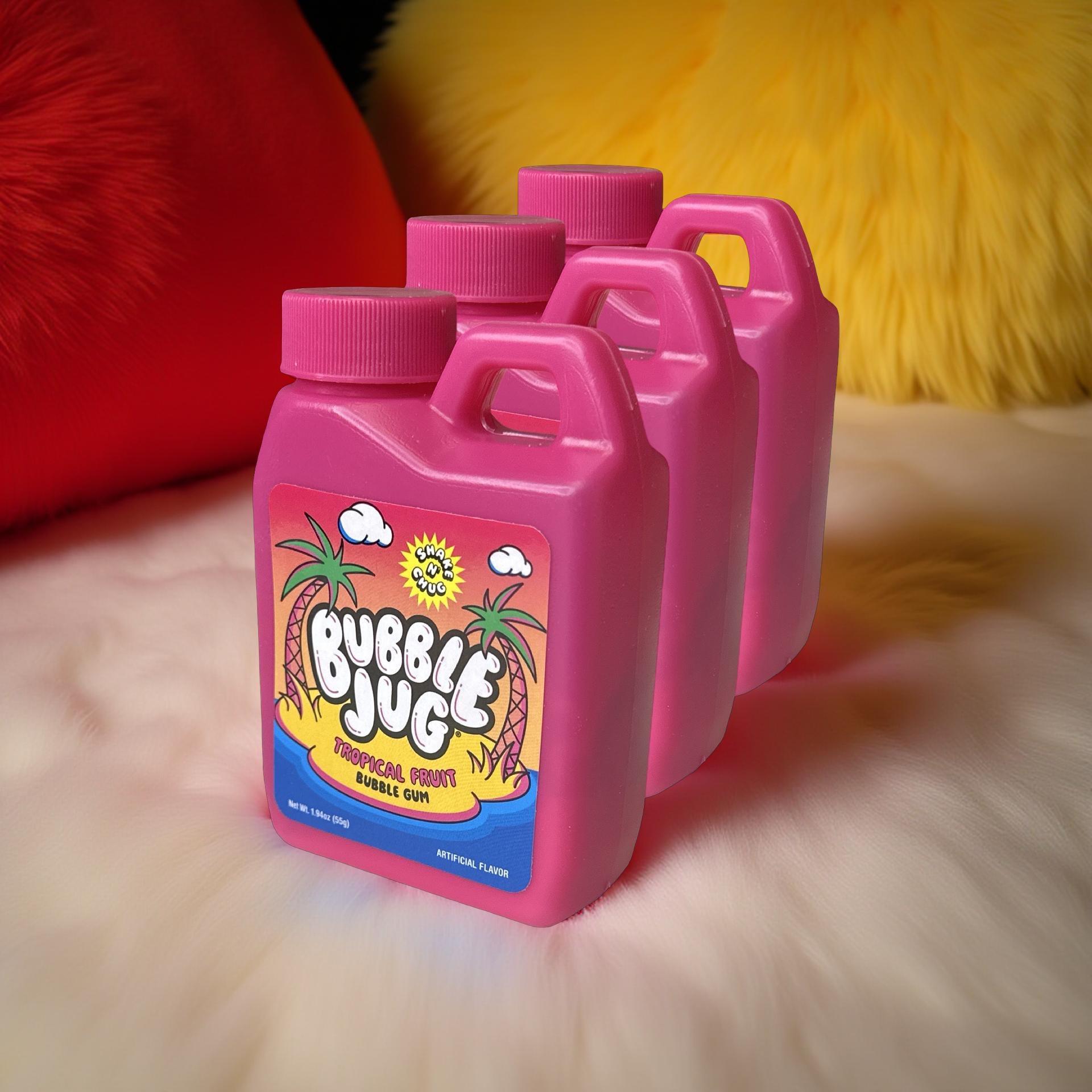 Bubble Jug Nostalgic Bubble Gum Powder Candy, 3 Packs 4