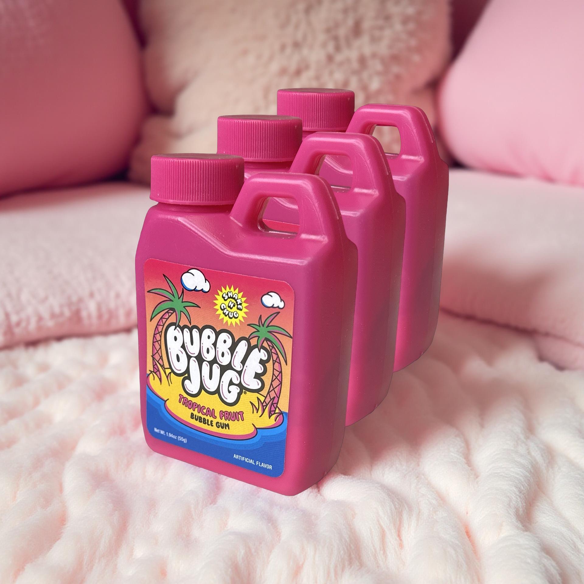 Bubble Jug Nostalgic Bubble Gum Powder Candy, 3 Packs 5