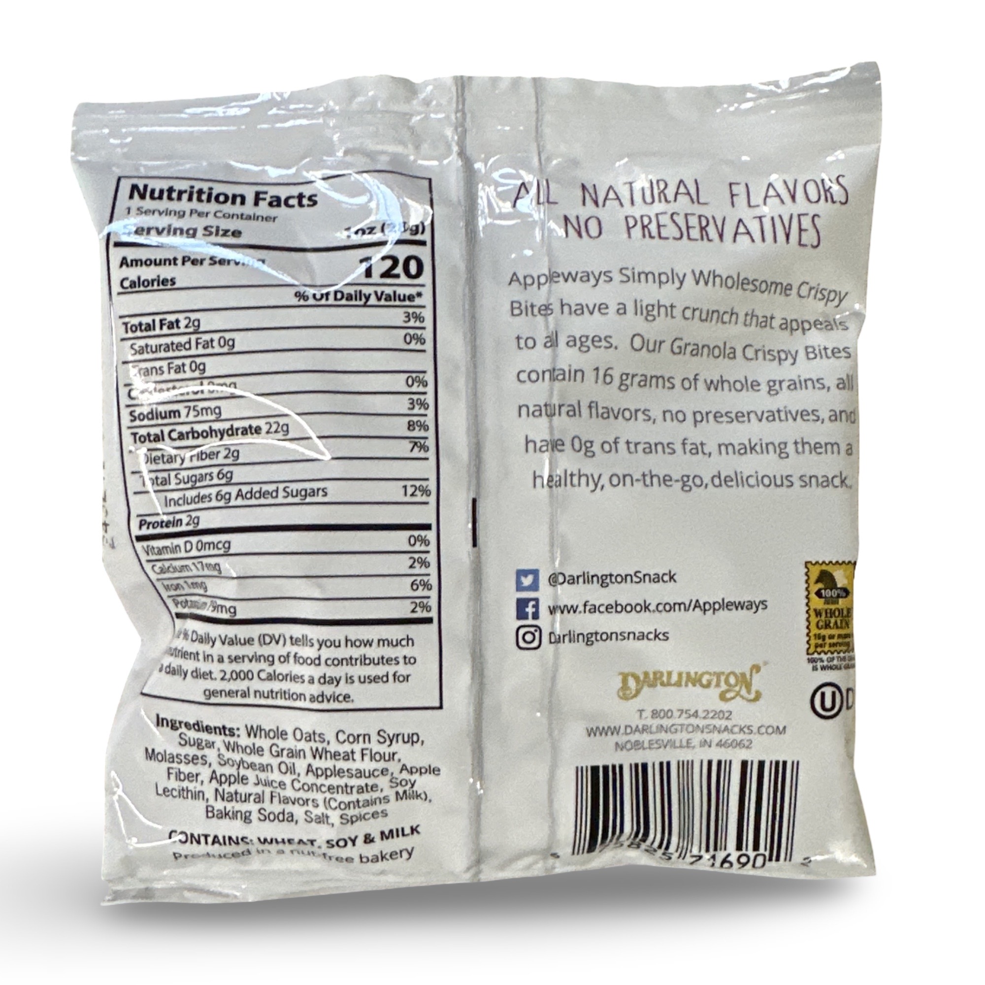 Appleways Granola Crispy Bites | 1 Oz | Pack of 12 2