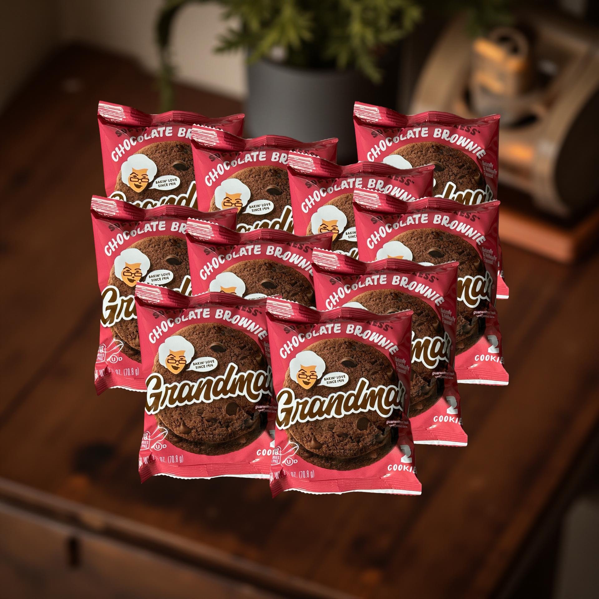 Grandma's Cookies 10 Pack, Brownie Chocolate Chip 2