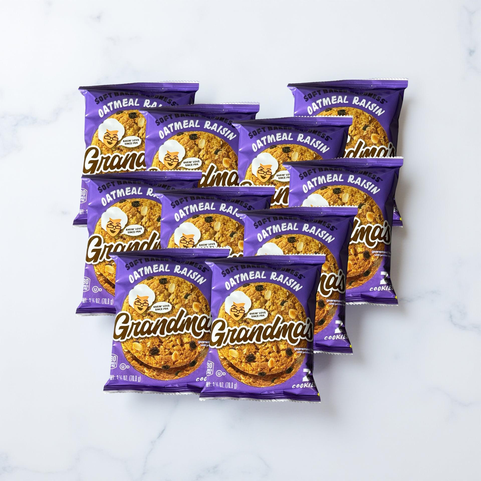 Grandma's Oatmeal Raisin Cookies 10 Pack 3