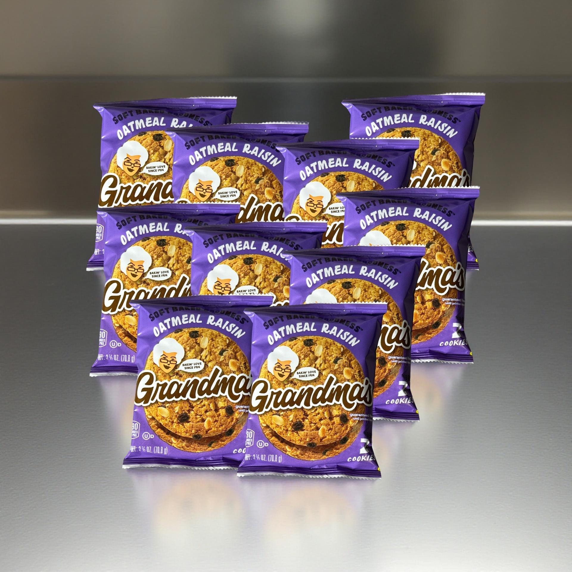 Grandma's Oatmeal Raisin Cookies 10 Pack 5