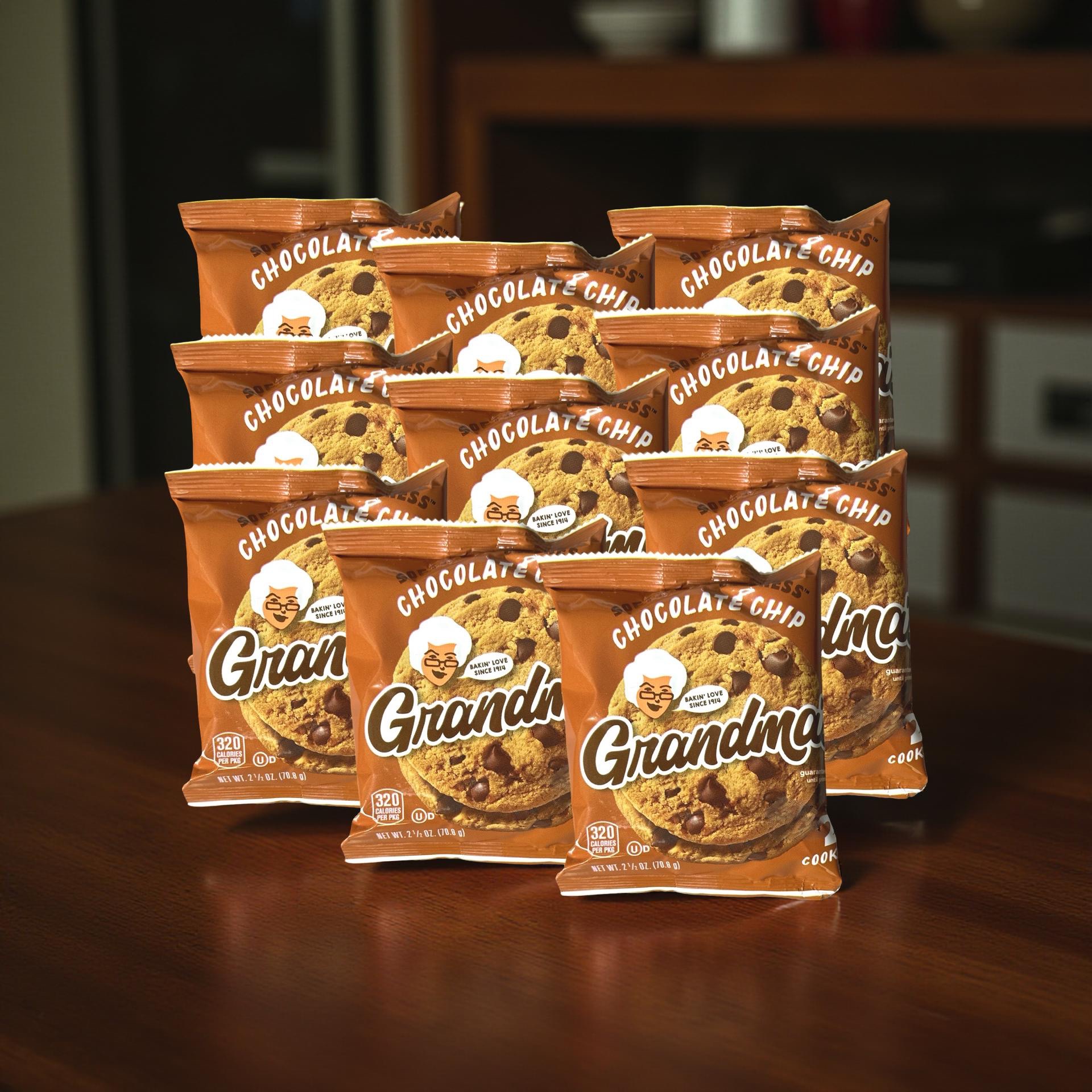 Grandma's Big Cookies, Chocolate Chip, (10 Pack) 6