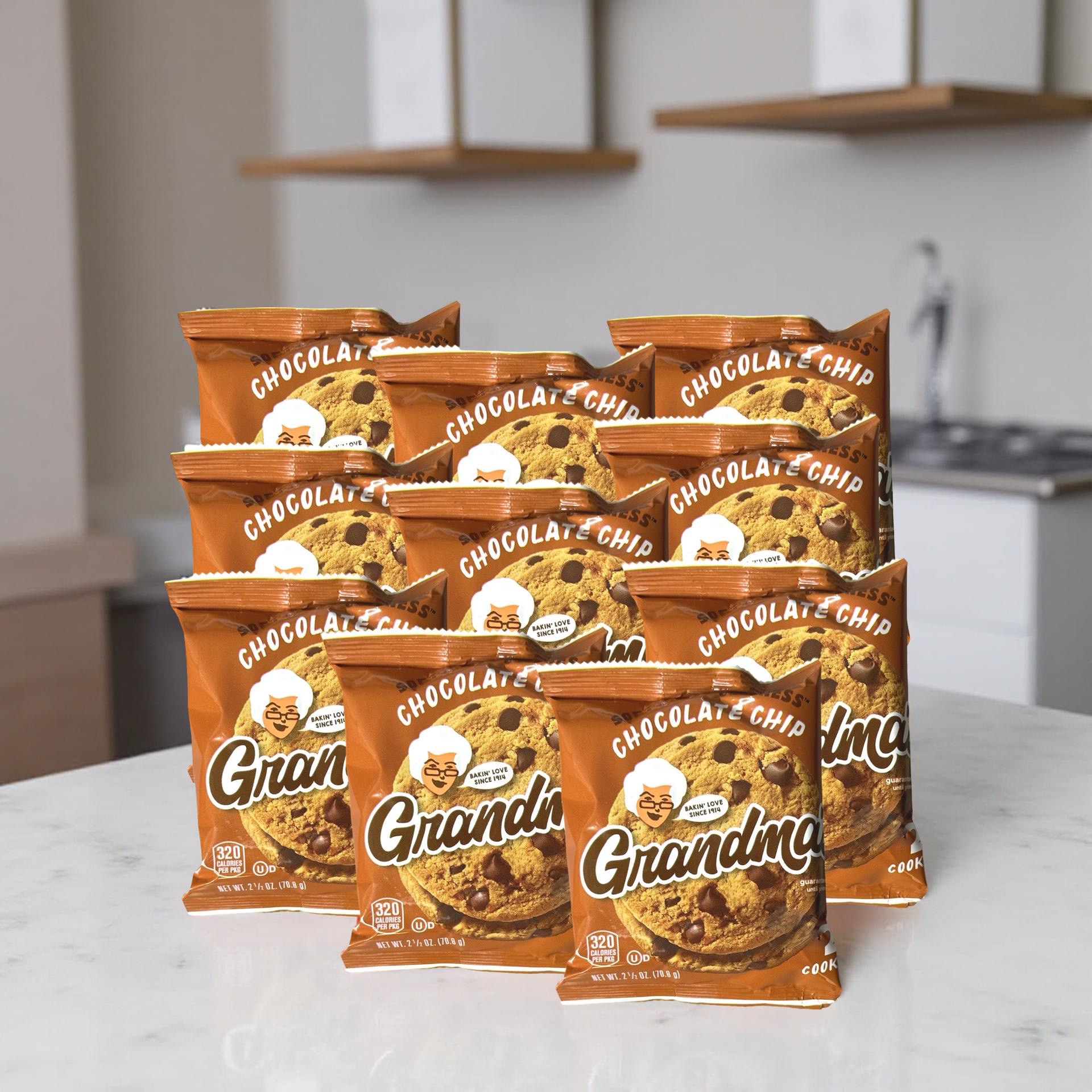 Grandma's Big Cookies, Chocolate Chip, (10 Pack) 4