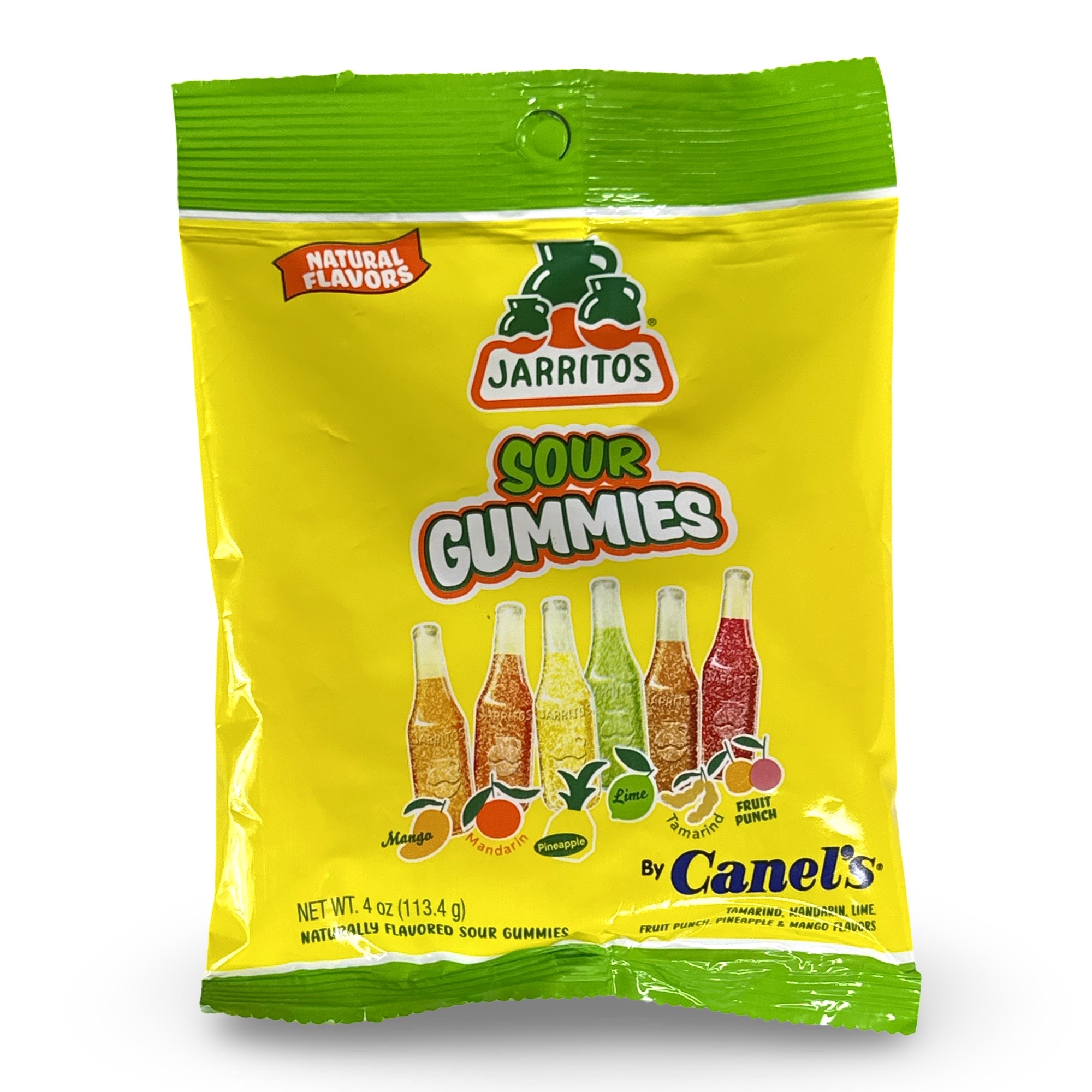 Jarritos Gummies 2-Pack - Regular and Sour Gummies, 4 Oz. 2